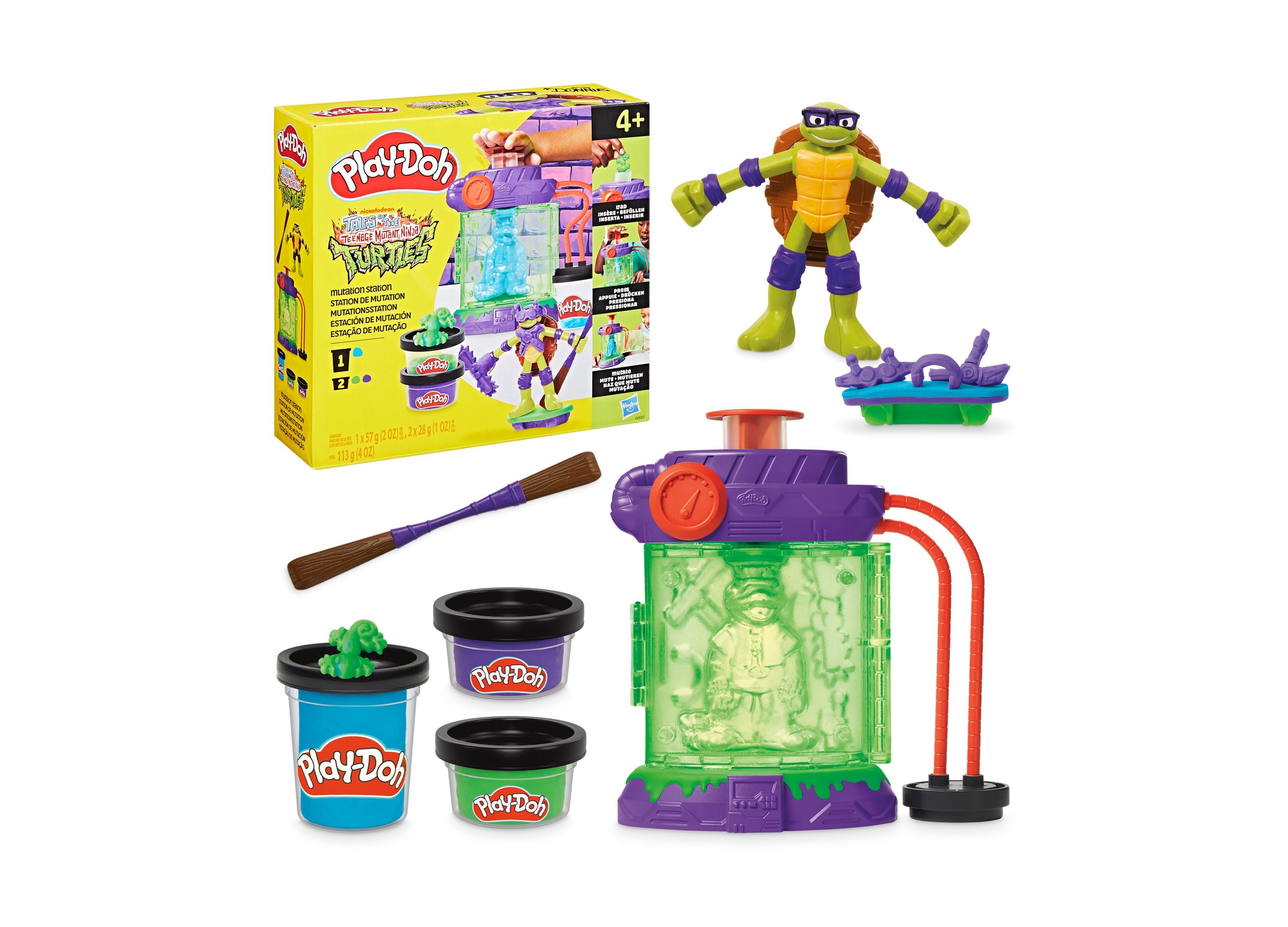 Play-Doh Teenage Mutant Ninja Turtles Donnie Mutation Station Playset