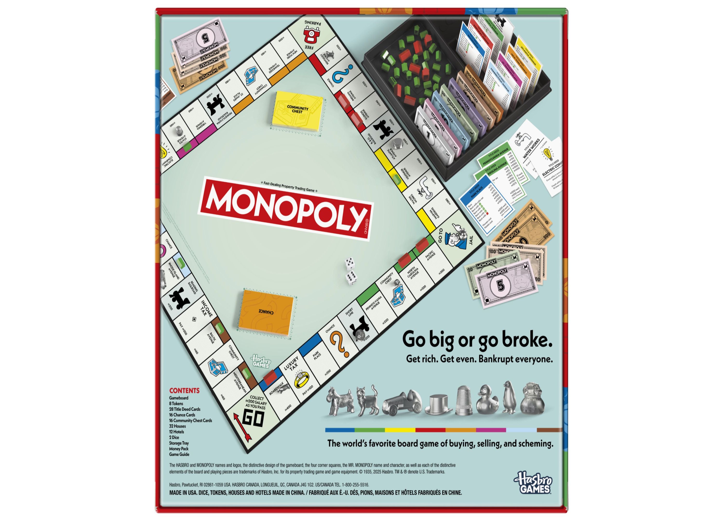 Monopoly Classic Edition Fun Family Board Game - Image 5