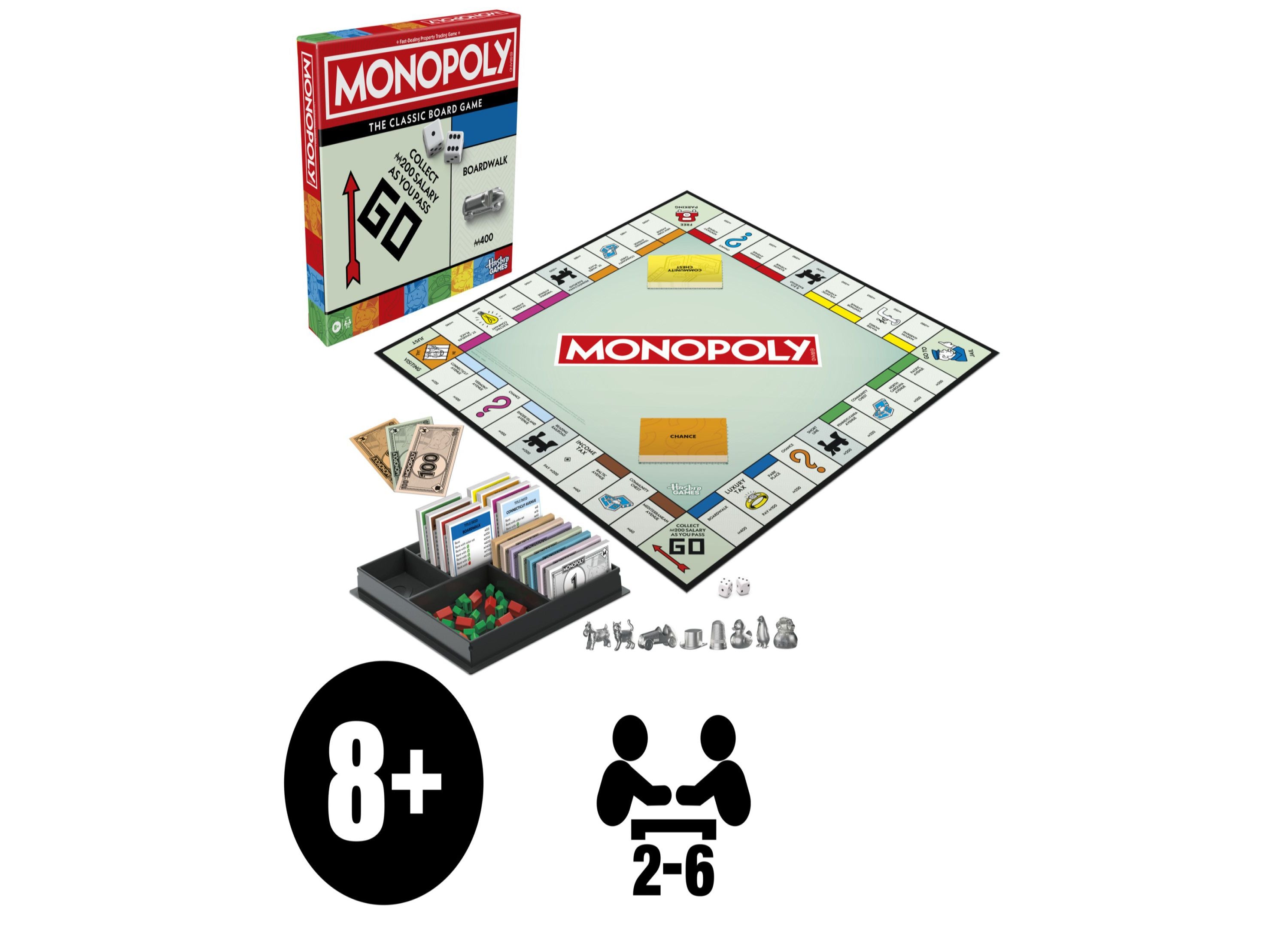 Monopoly Classic Edition Fun Family Board Game - Image 8