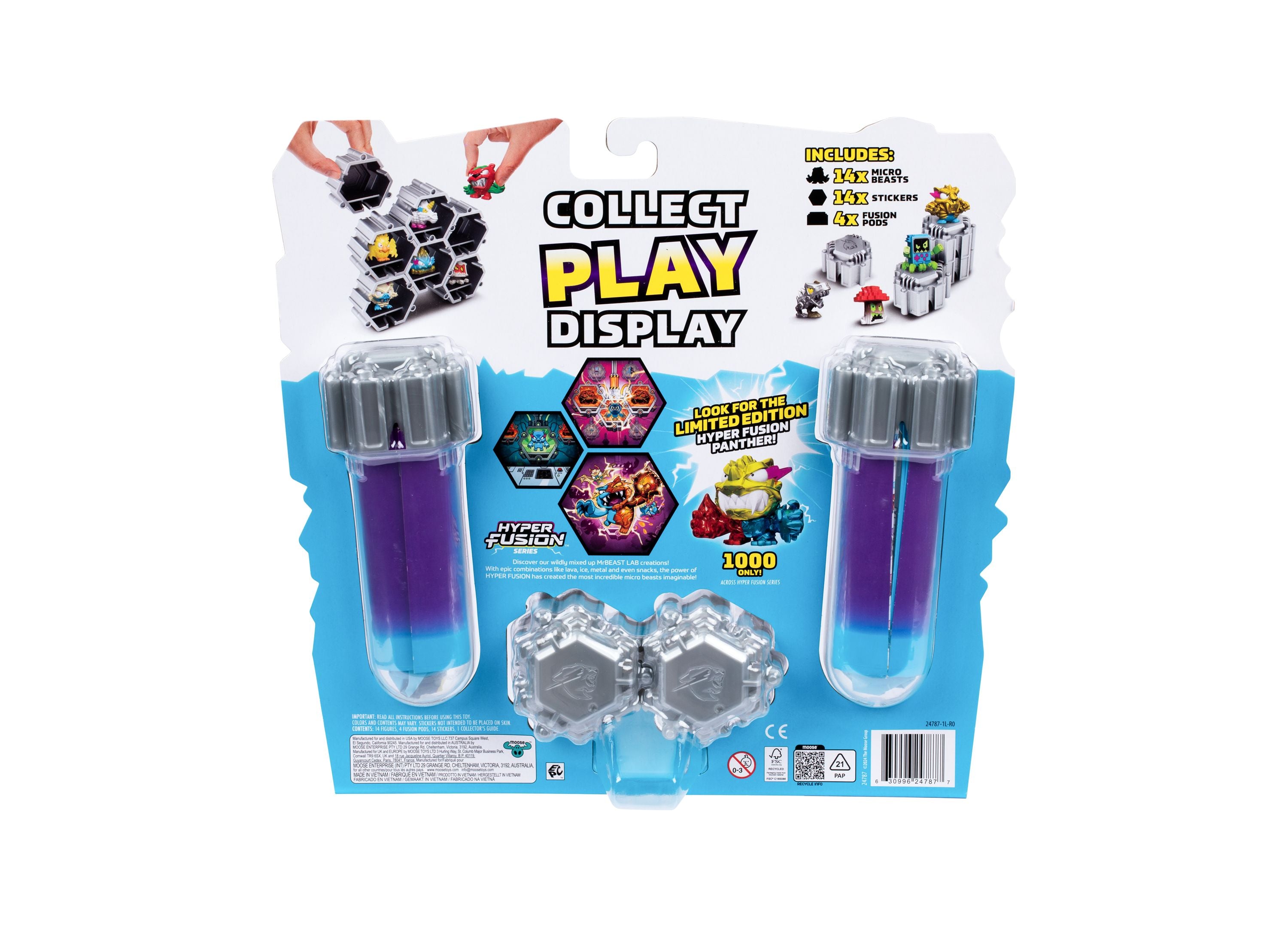 Mr Beast Lab Hyper Fusion Swarms 14-Pack Mega Lab S3 Collectibles - Image 16