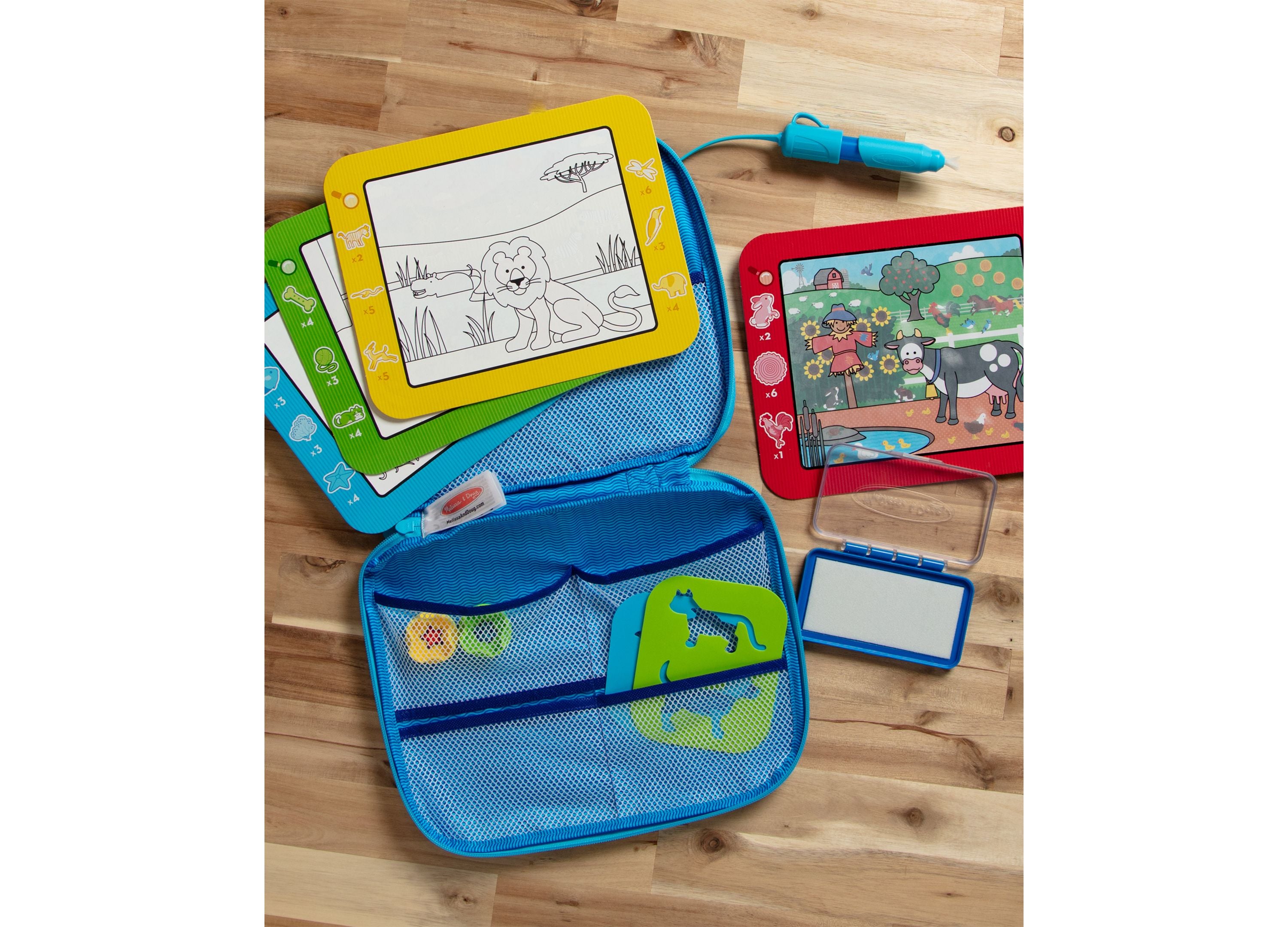 Melissa & Doug Water Wow! Multi-Activity Reusable Drawing Set with Case - Image 10