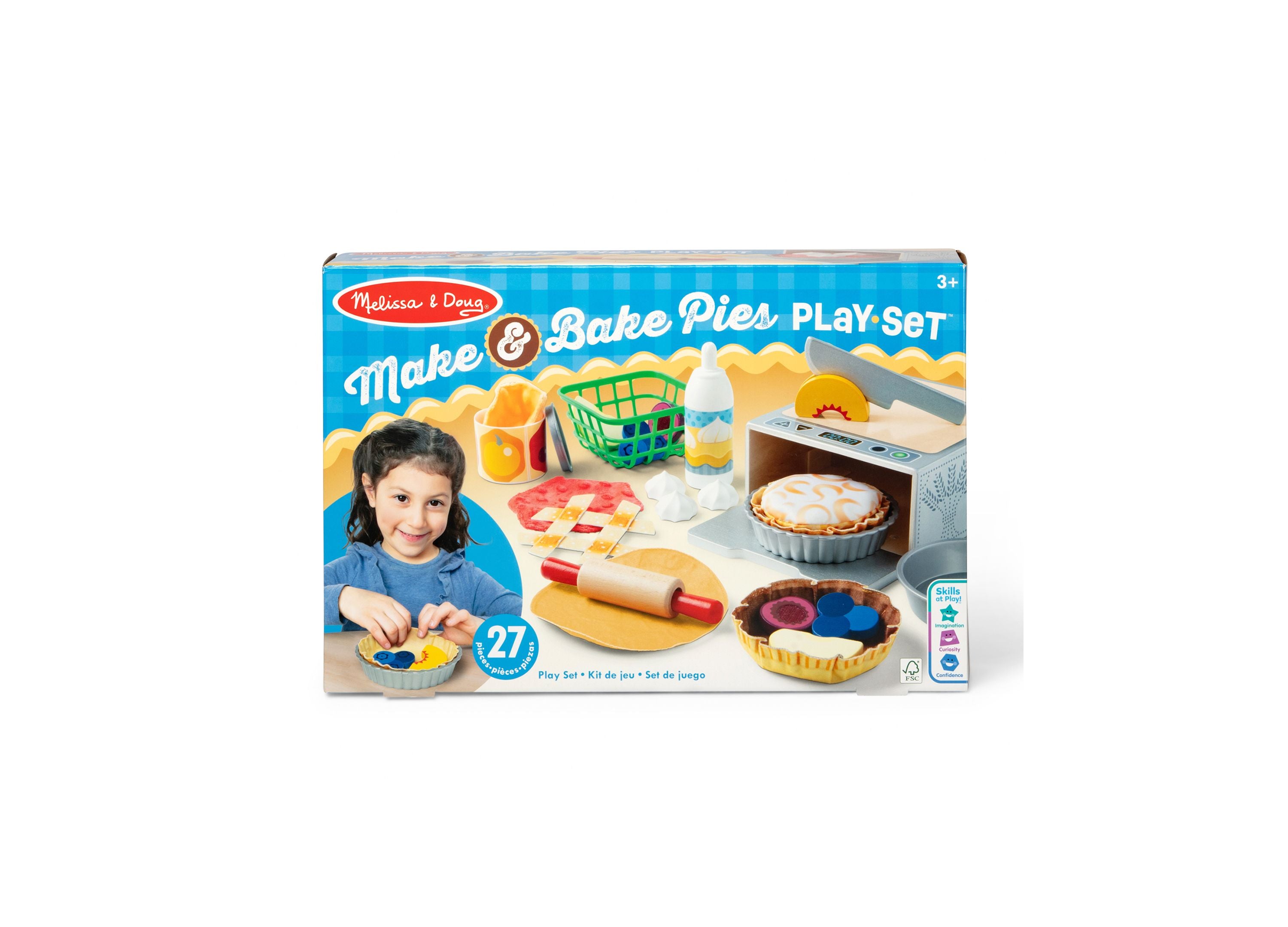 Melissa & Doug Doughlicious Cook, Bake & Serve Pretend Play Set - Image 9