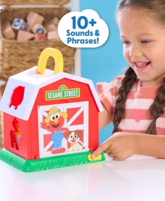 Sesame Street Elmo's Learn and Sort Barn - Interactive Shape Sorter - Image 7