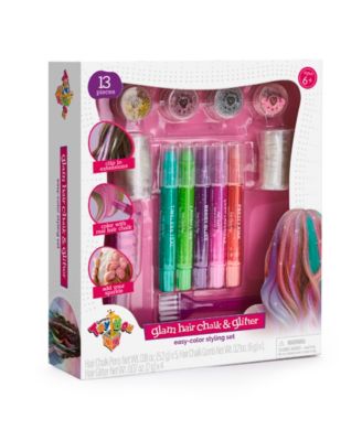 Geoffrey's Toy Box Glam Hair Chalk and Glitter Styling Set - Image 7