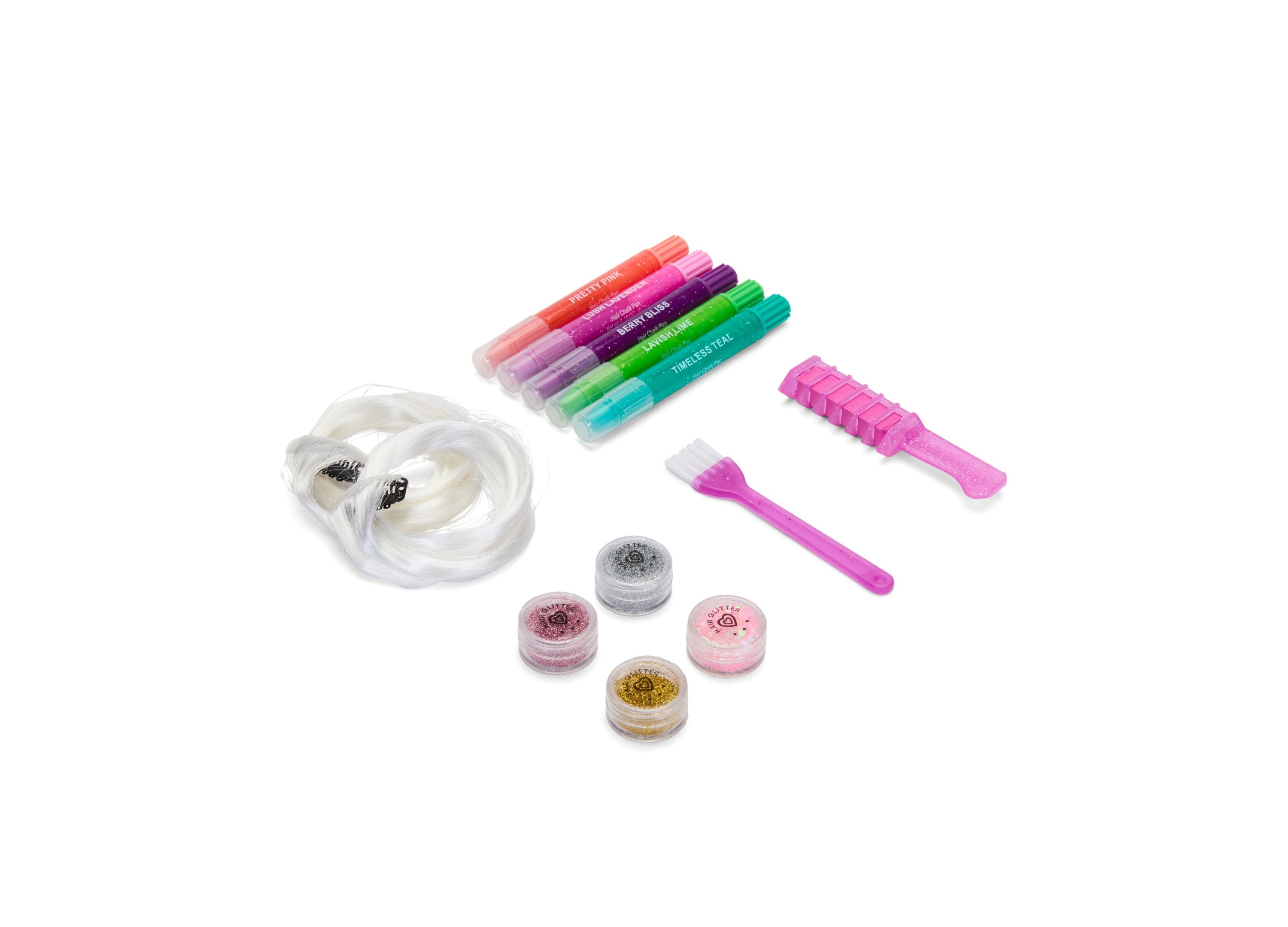 Geoffrey's Toy Box Glam Hair Chalk and Glitter Styling Set - Image 16