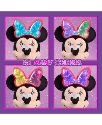 Disney Jr. 15 inch Interactive Colorfinity Minnie Mouse Plush Toy - Image 4