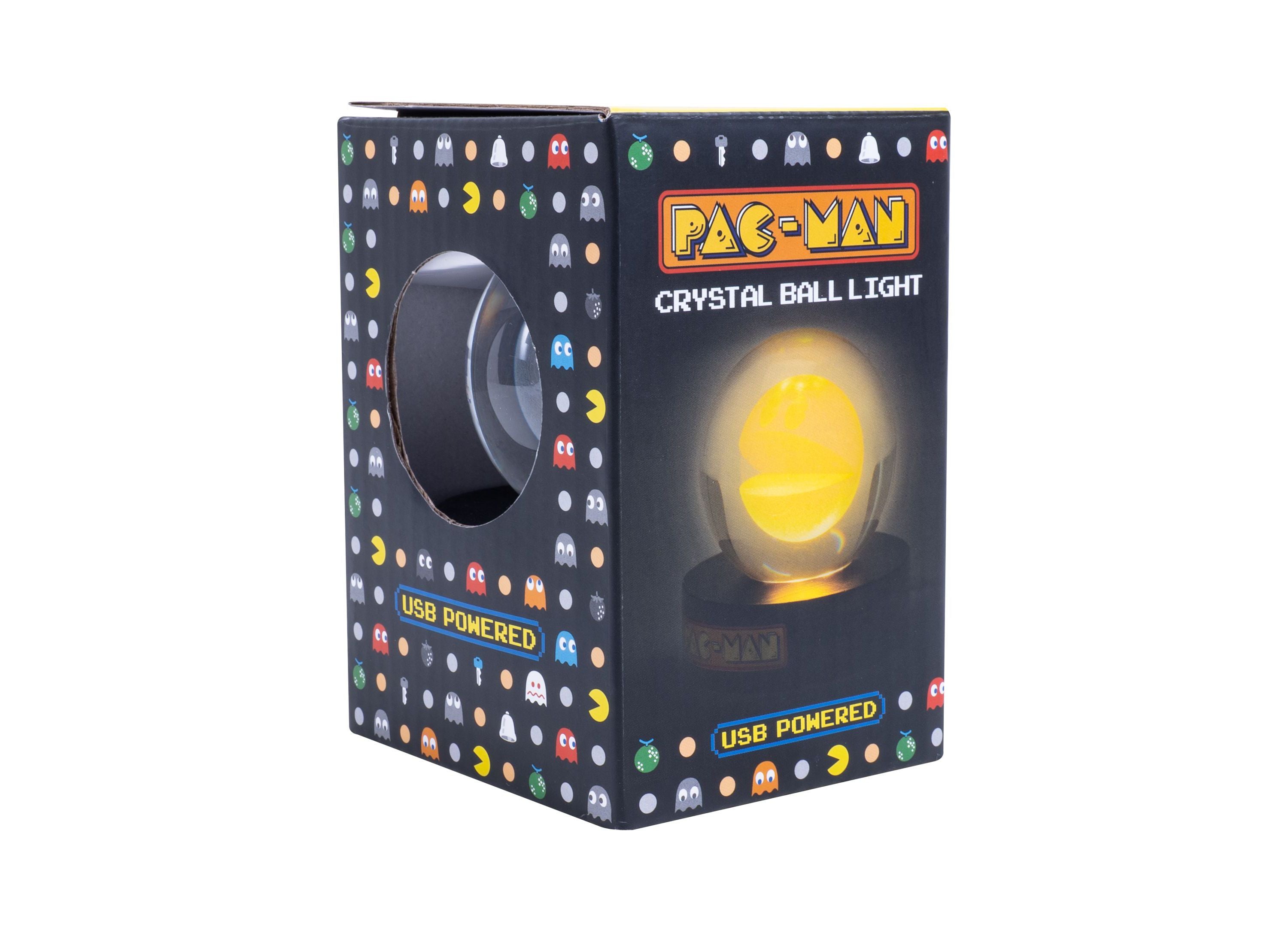 Fizz Creations PAC-MAN Crystal Ball Light - Retro Yellow Glow - Image 4