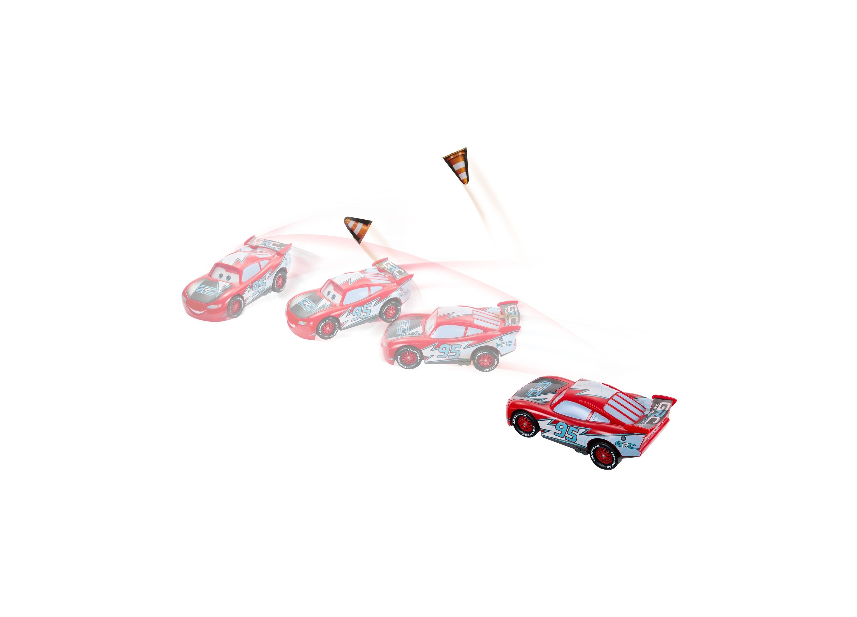Disney Pixar Cars Global Racers Drift & Race Lightning McQueen Vehicle - Image 6