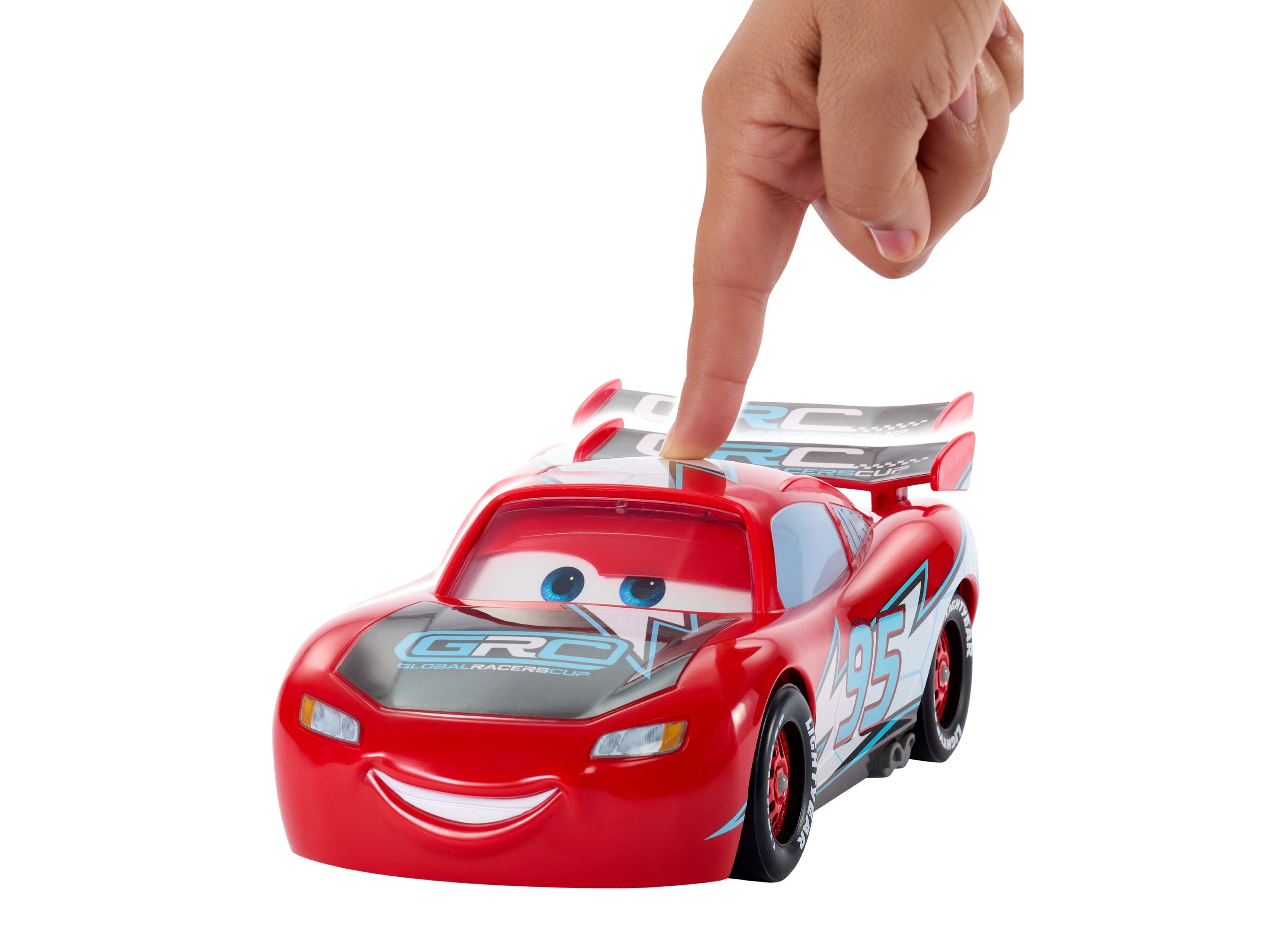 Disney Pixar Cars Global Racers Drift & Race Lightning McQueen Vehicle - Image 3