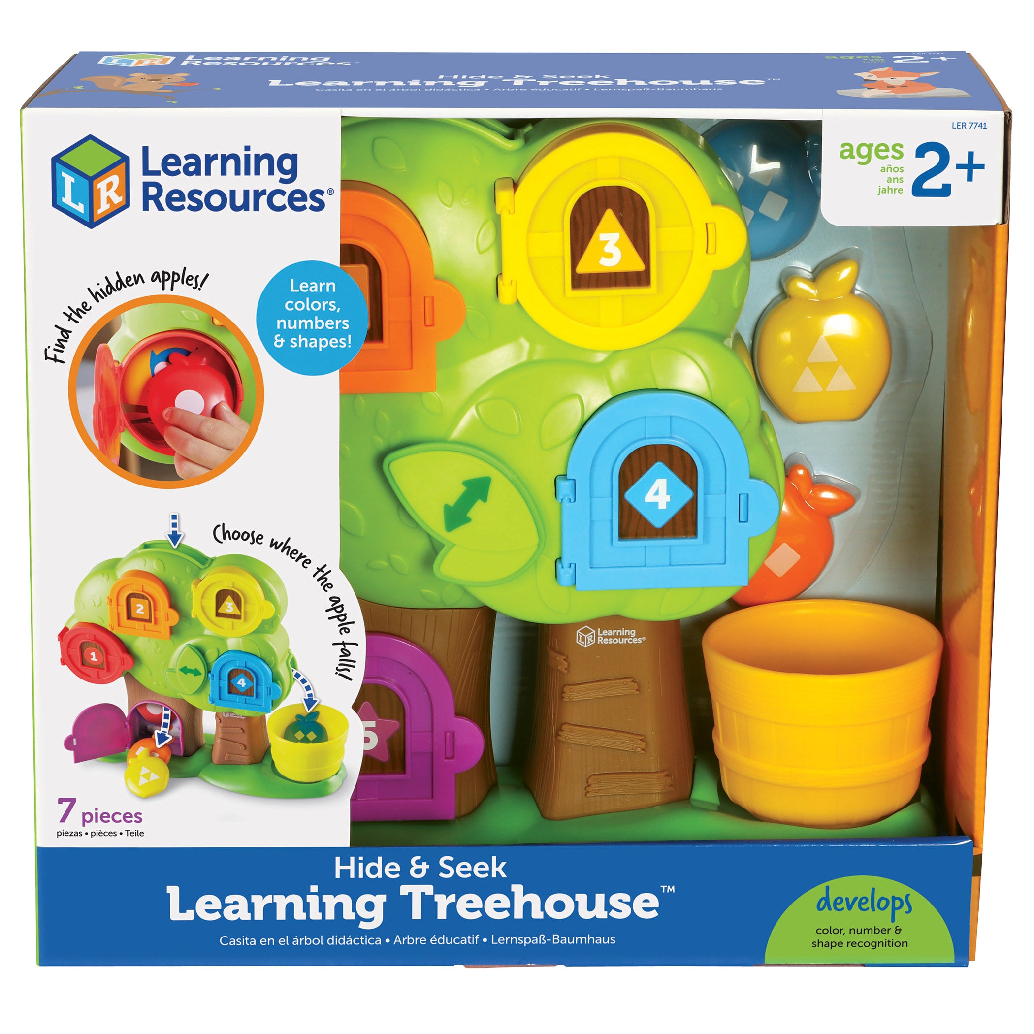 Learning Resources Hide & Seek Learning TreeHouse - Interactive Educational Toy - Image 2