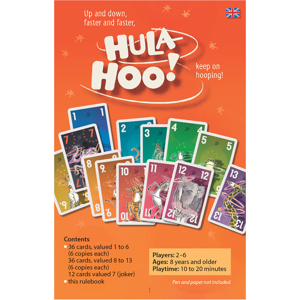 IELLO Hula Hoo Dynamic Card Game for Families - Image 3