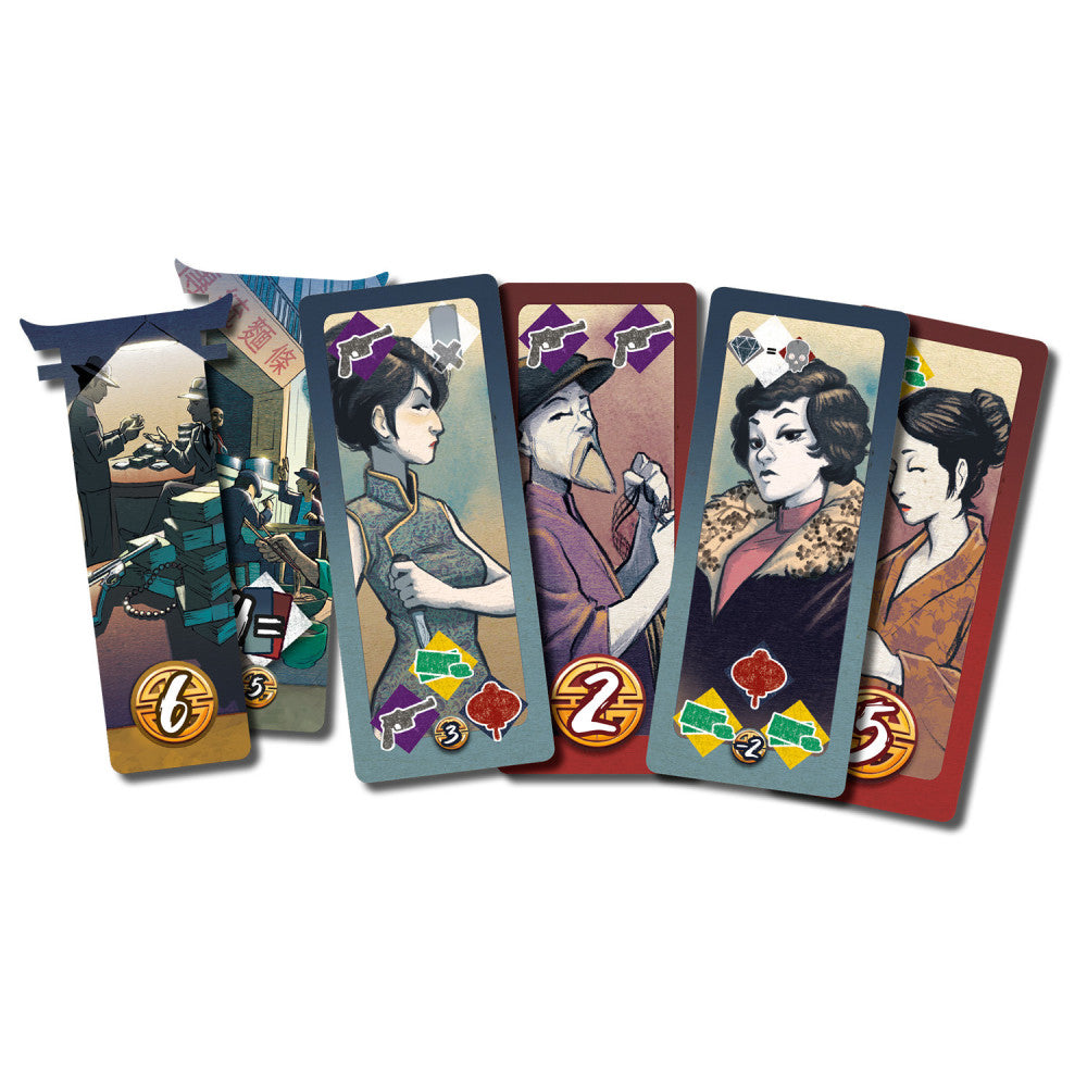 Alternative view of Shadows of Macao Ultimate Strategy Board Game