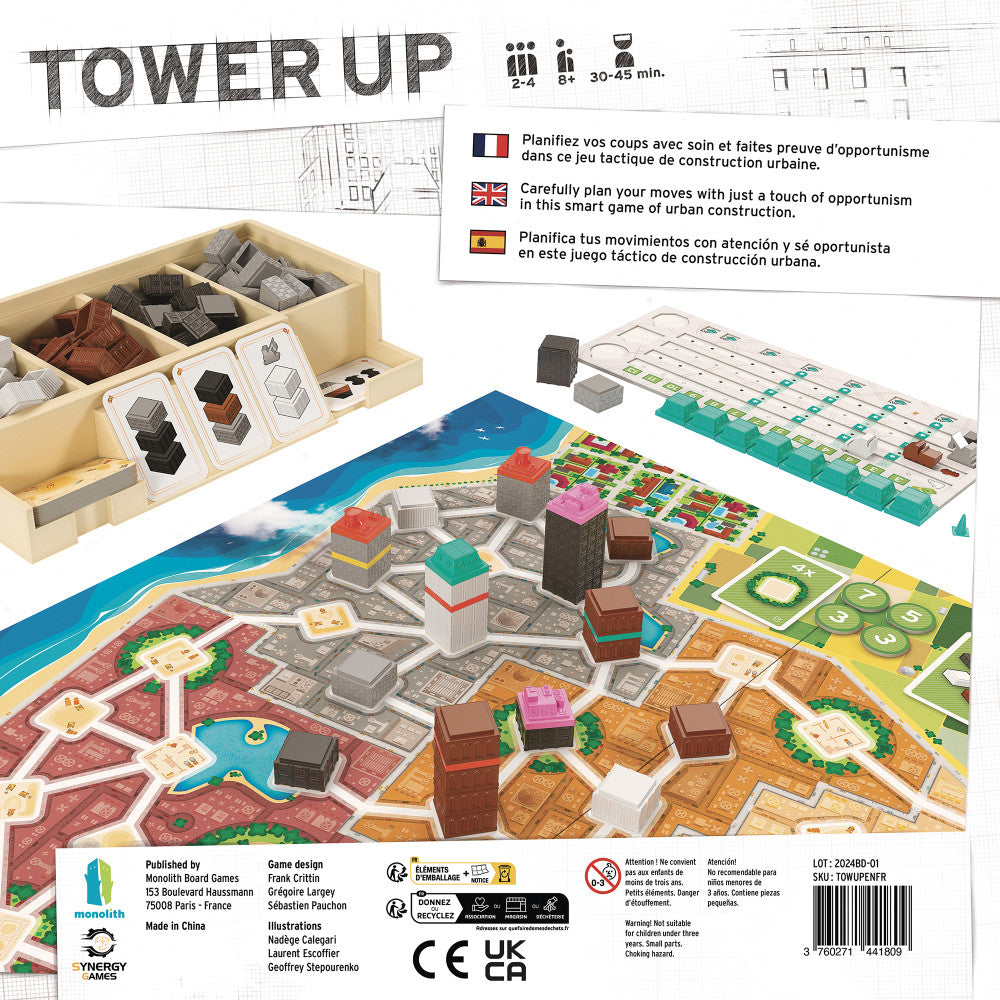 Monolith Board Games: Tower Up - City Building Extravaganza - Image 3