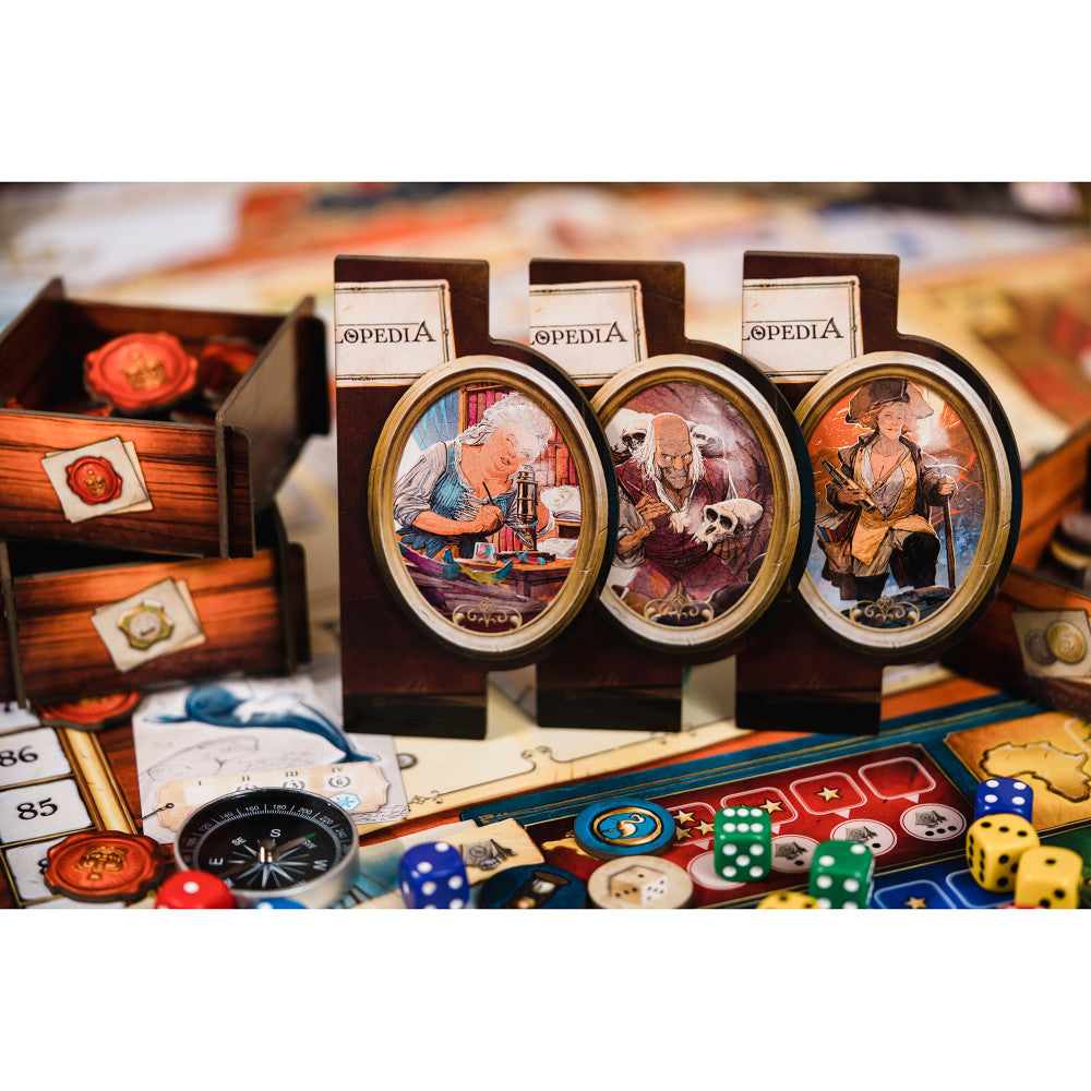 Encyclopedia: Historical Dice-Based Worker Placement Game for 1-4 Players - Image 3
