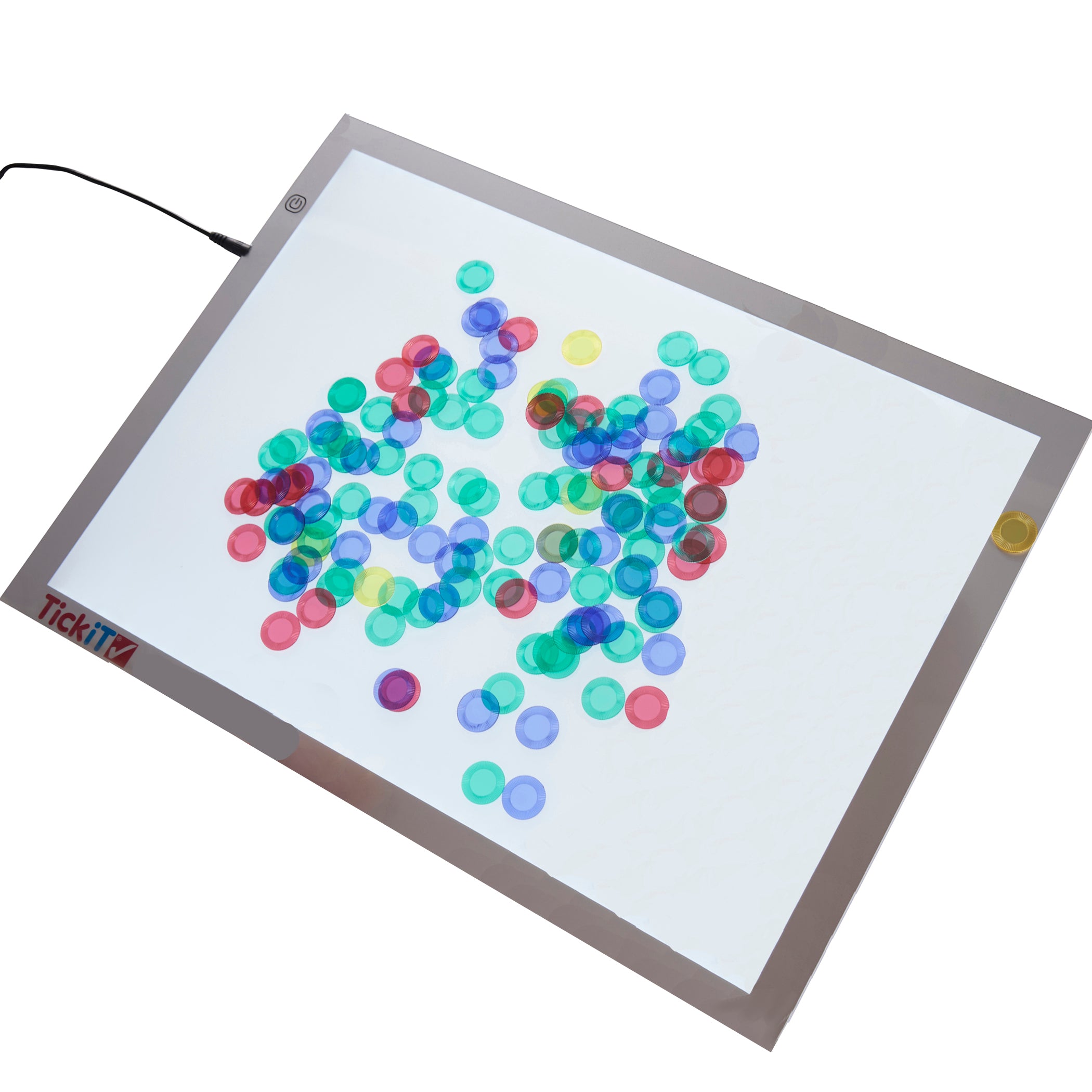 Alternative view of TickiT Light Panel - Rectangular - Small - Educational Exploration Tool