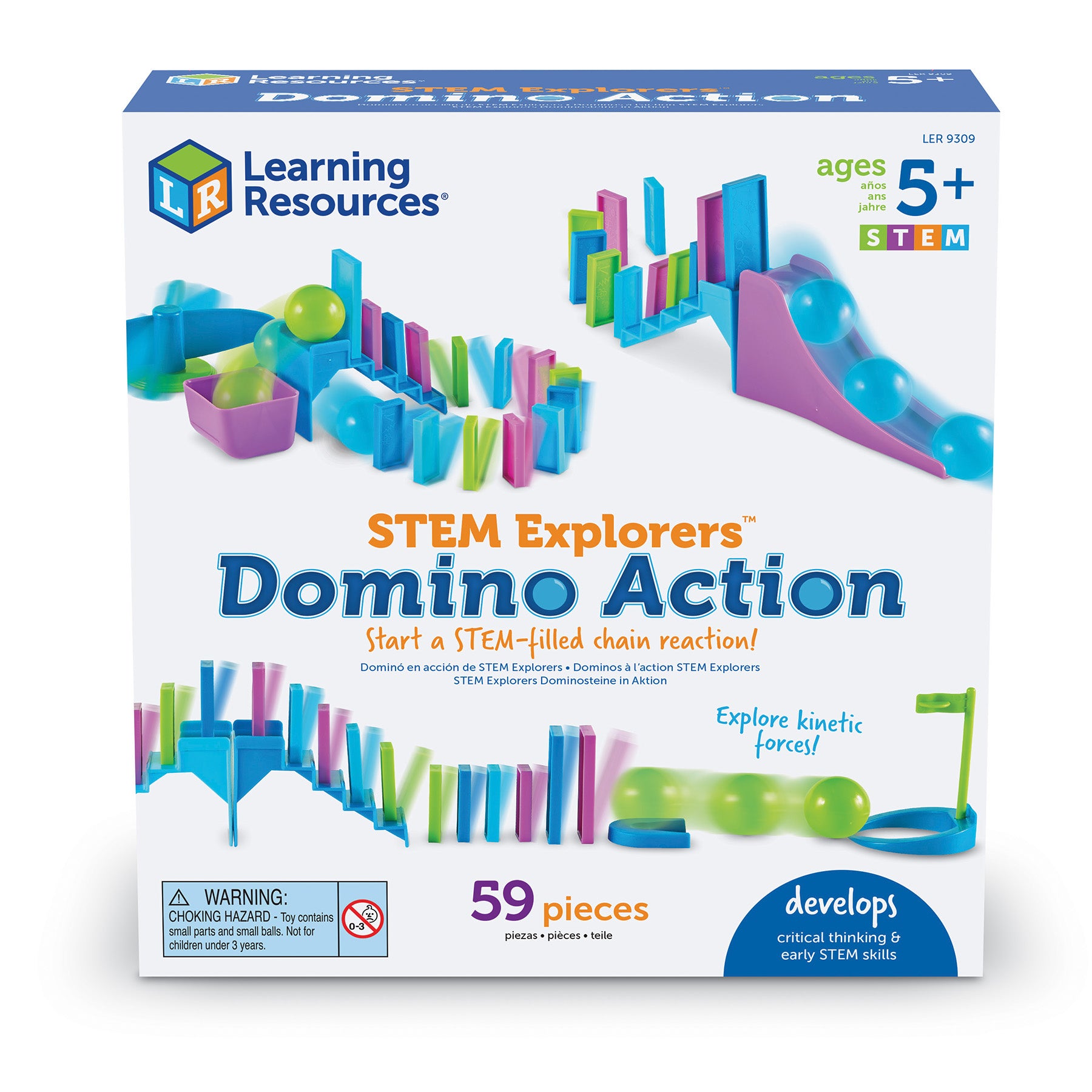 Alternative view of Learning Resources STEM Explorers Domino Dash - Interactive STEM Toy