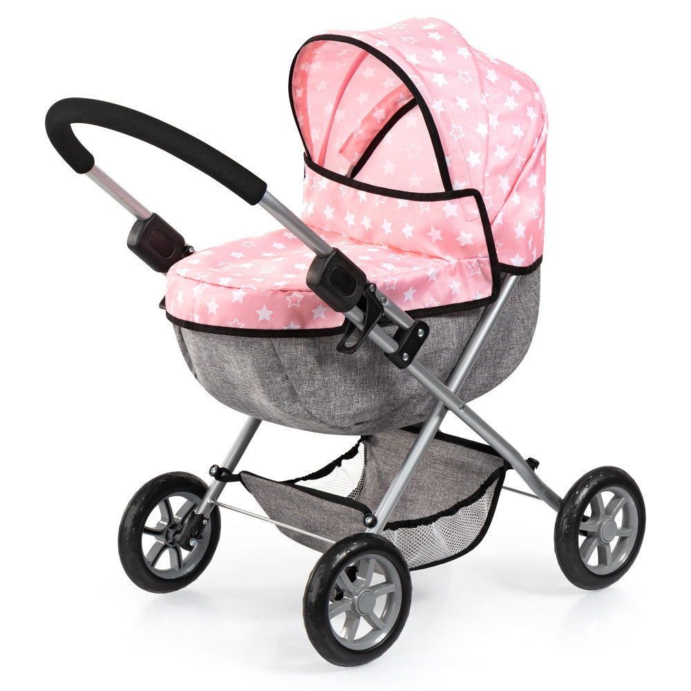 Alternative view of Bayer Design Cozy Dolls Playset - Pink, Grey, Stars