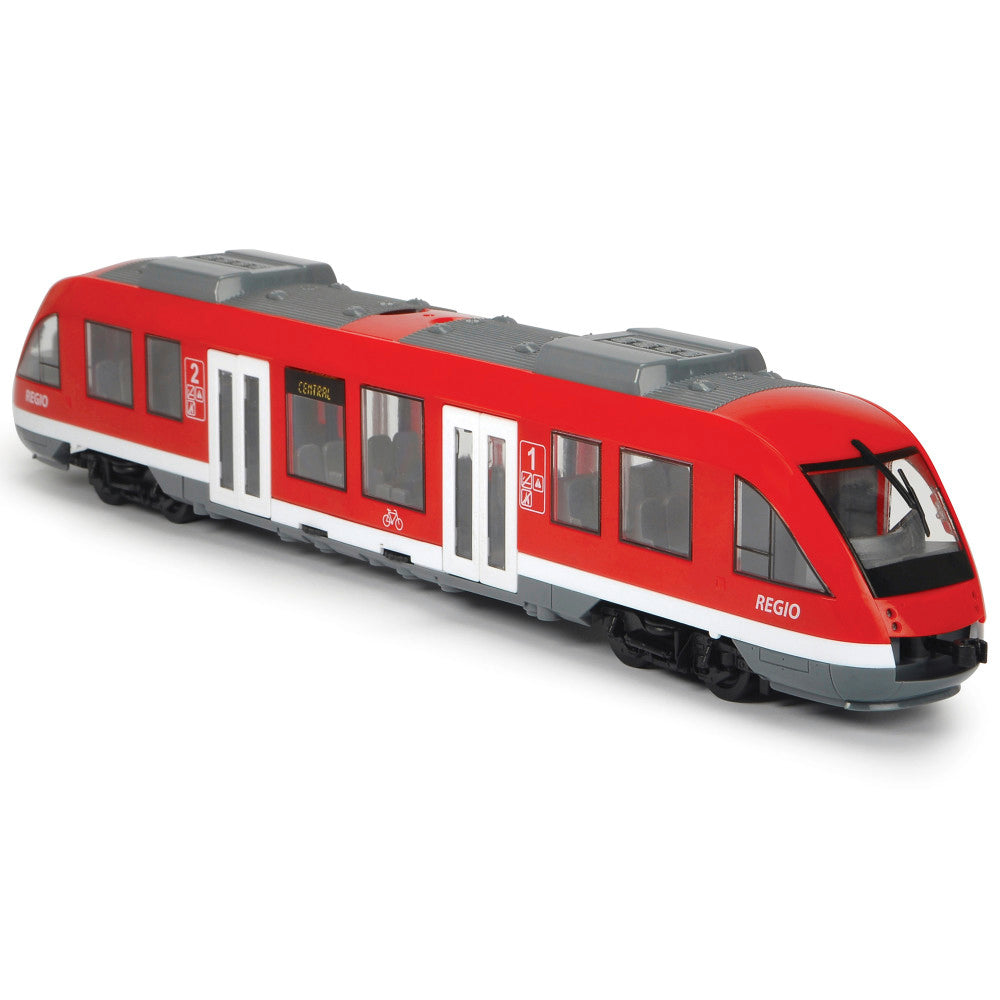Dickie Toys 17.7" City Train - Trackless Red & White Vehicle Toy, Ages 3+ - Image 3