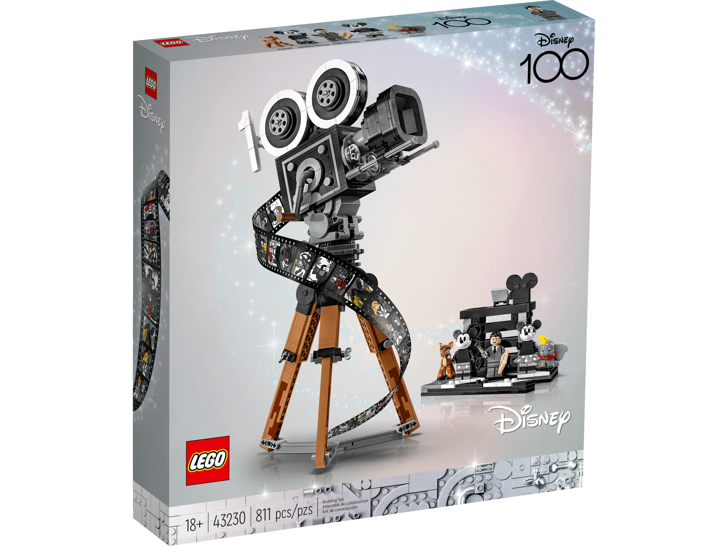 LEGO | Disney Walt Disney Tribute Camera 43230 Collectible Building Kit (811 Pieces) - Image 3