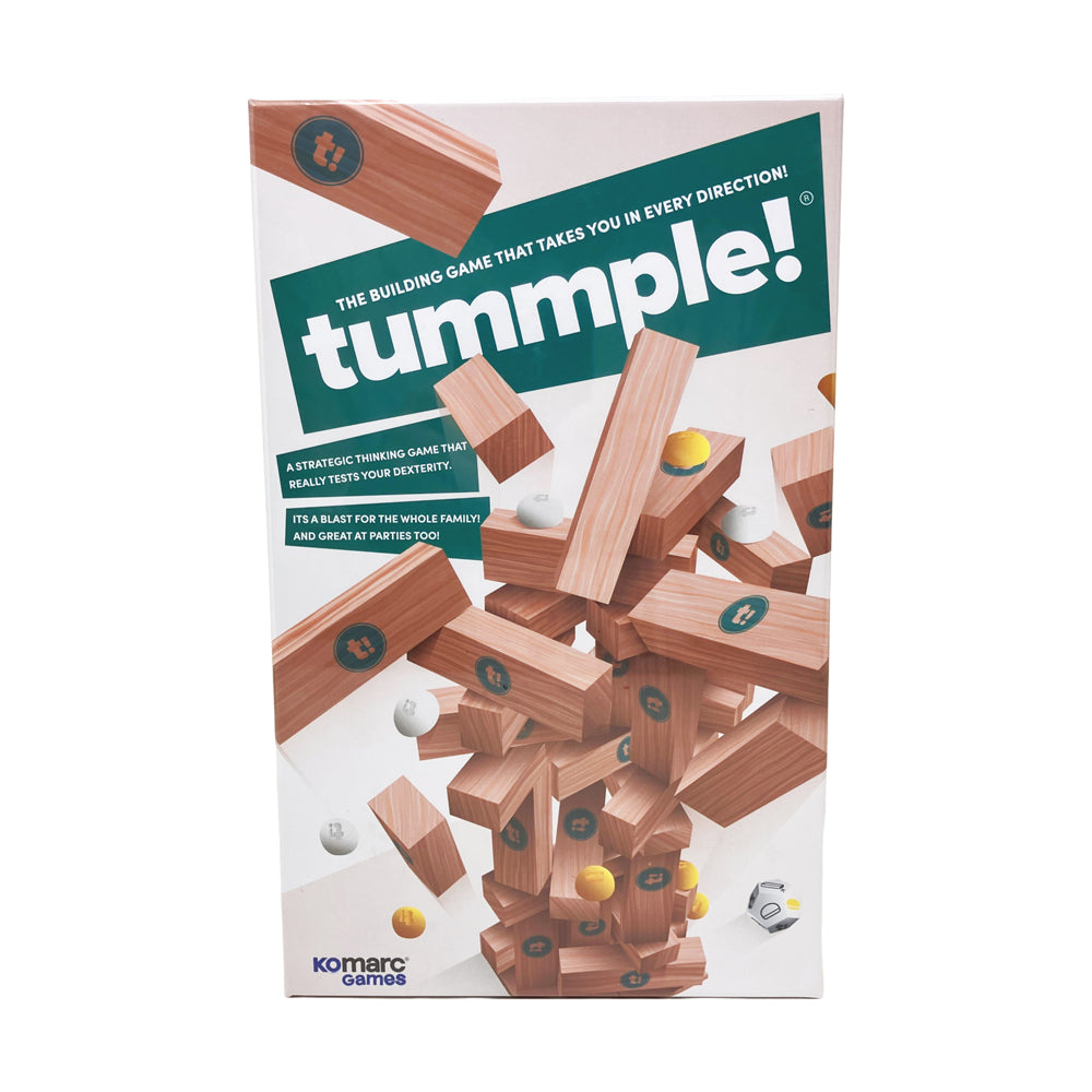 Alternative view of tummple! Award-Winning Building Party Game by Komarc Games