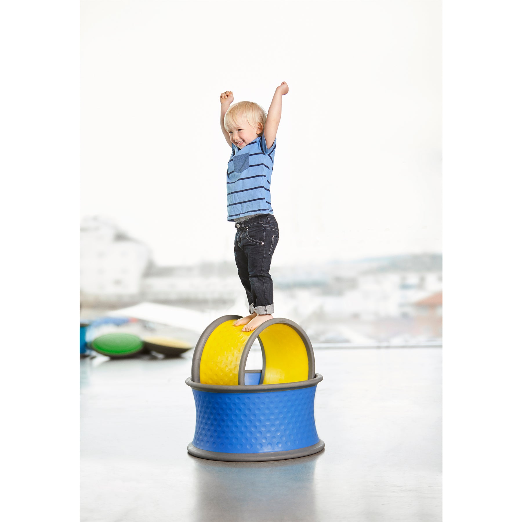 GONGE Large & Small Body Wheels Set for Kids - Backyard Tumbling & Play - Image 3