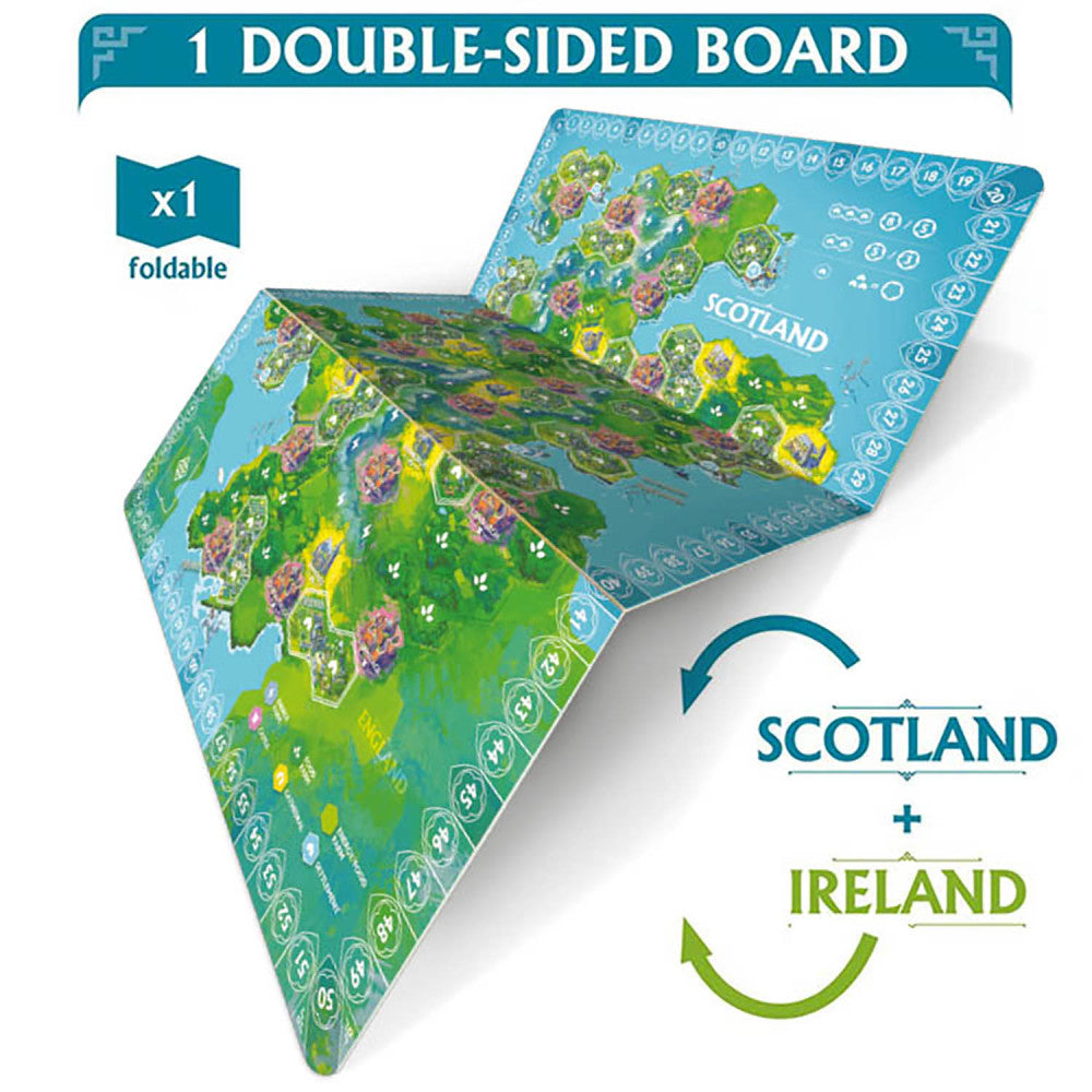 Mighty Boards: Rebirth Double-Sided Tile Laying Board Game - Image 2
