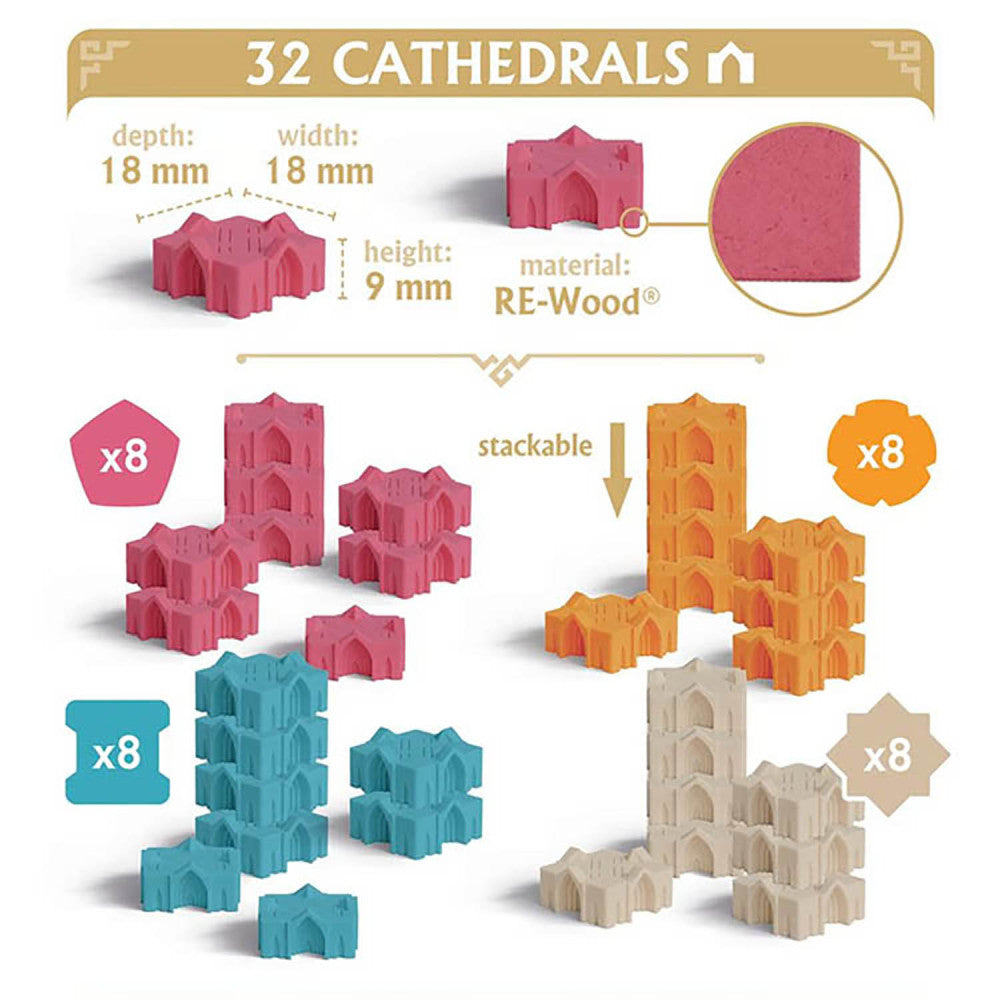 Mighty Boards: Rebirth Double-Sided Tile Laying Board Game - Image 6