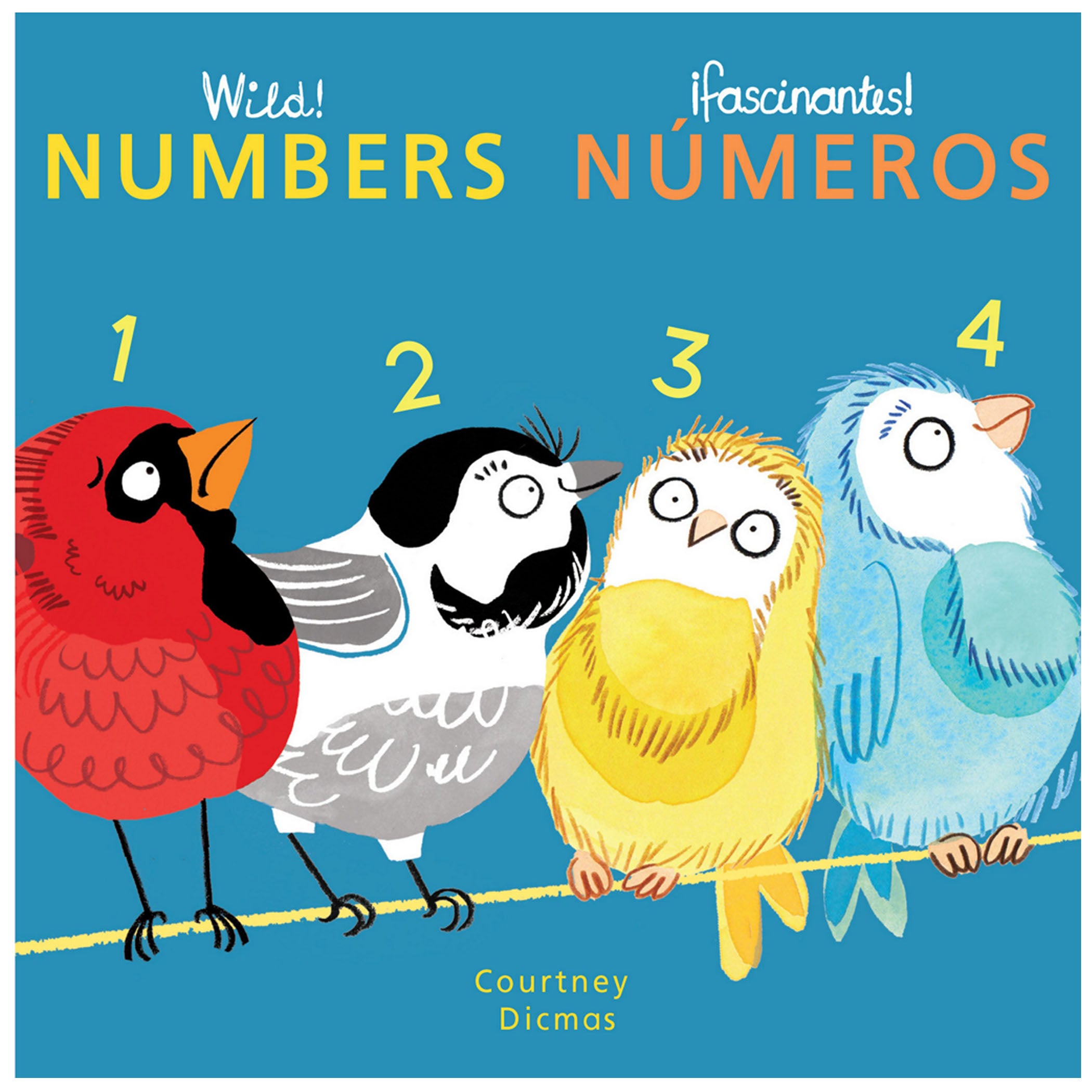 Wild! Concepts Bilingual Board Book Set by Courtney Dicmas, Set of 4 - Image 5