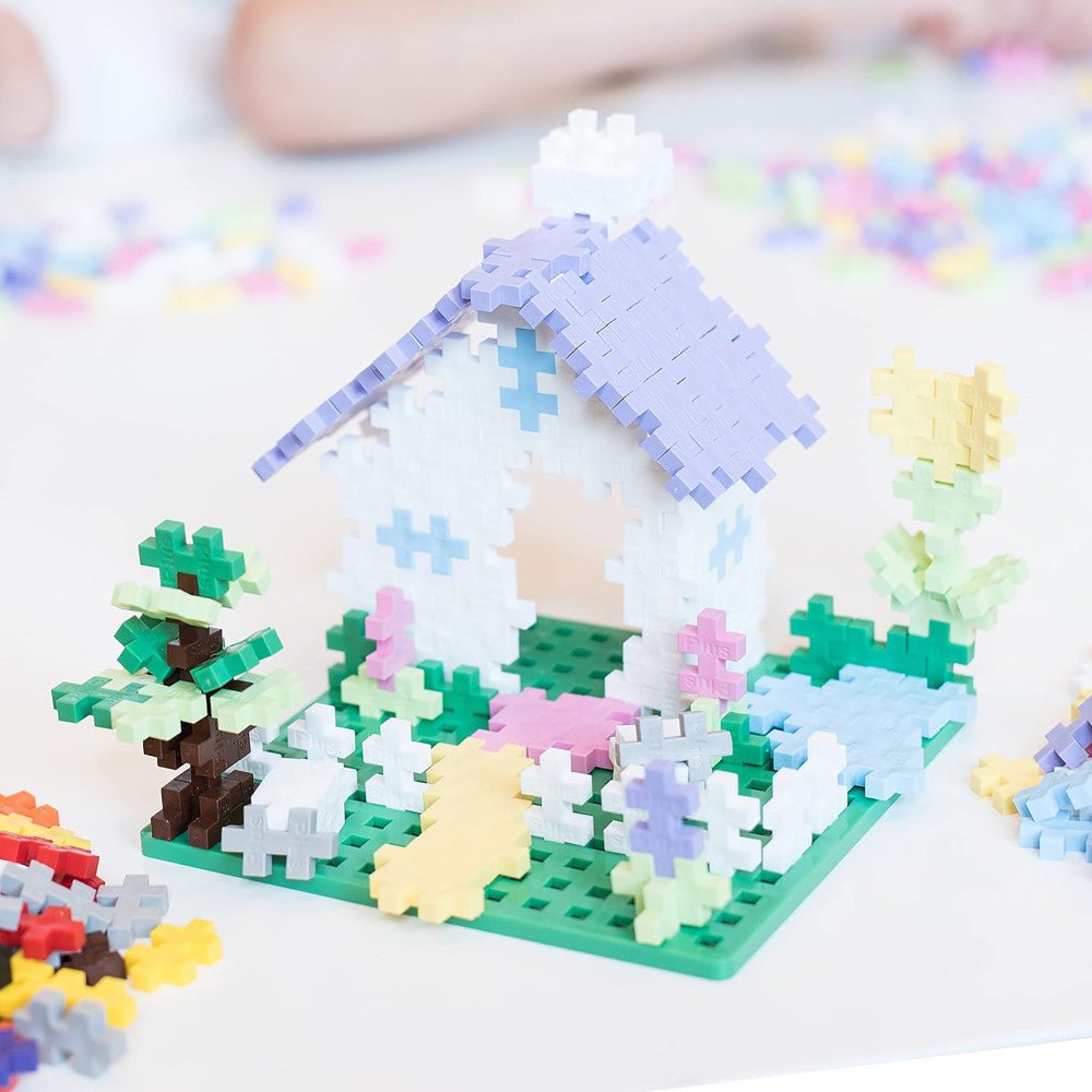 Plus-Plus Learn to Build Set - Pastel & Neon Mix, 400 Pieces - Ages 5+ - Image 5