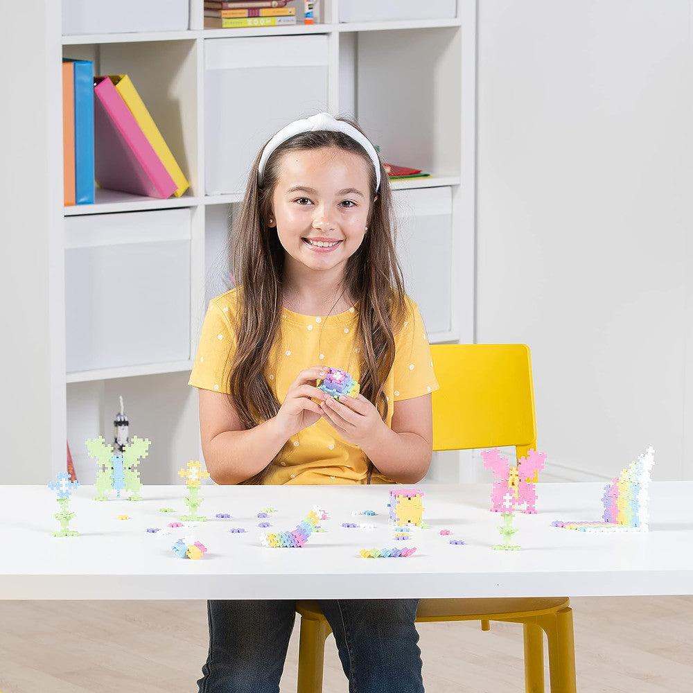 Plus-Plus Learn to Build Set - Pastel & Neon Mix, 400 Pieces - Ages 5+ - Image 6