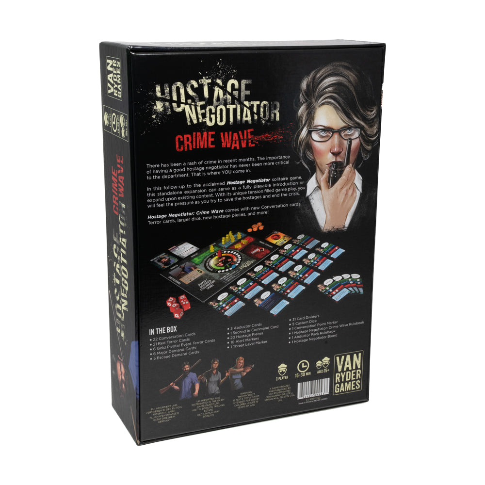 Hostage Negotiator: Crime Wave Stand-Alone Expansion Board Game - Image 3