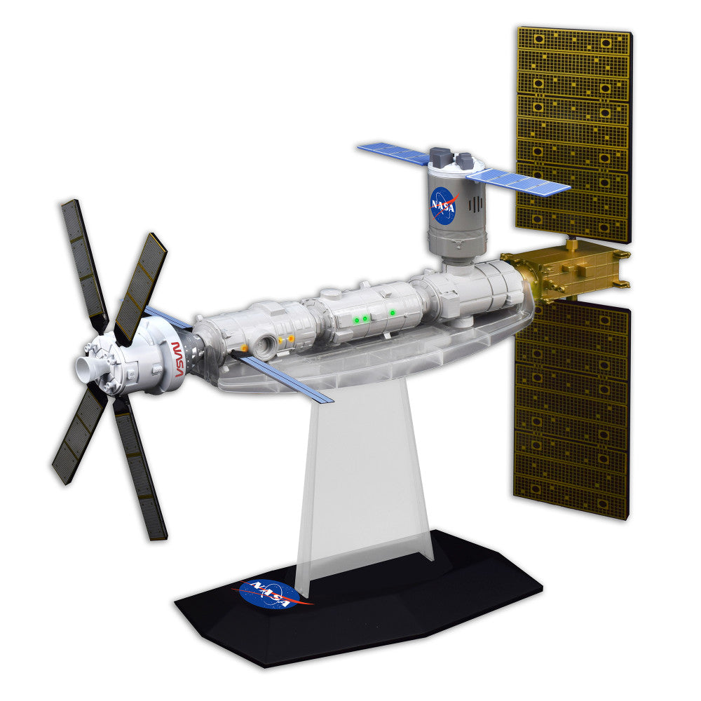 Alternative view of NASA Future Explorers: Gateway Space Station Interactive Model - Build & Learn STEM Toy for Ages 8+