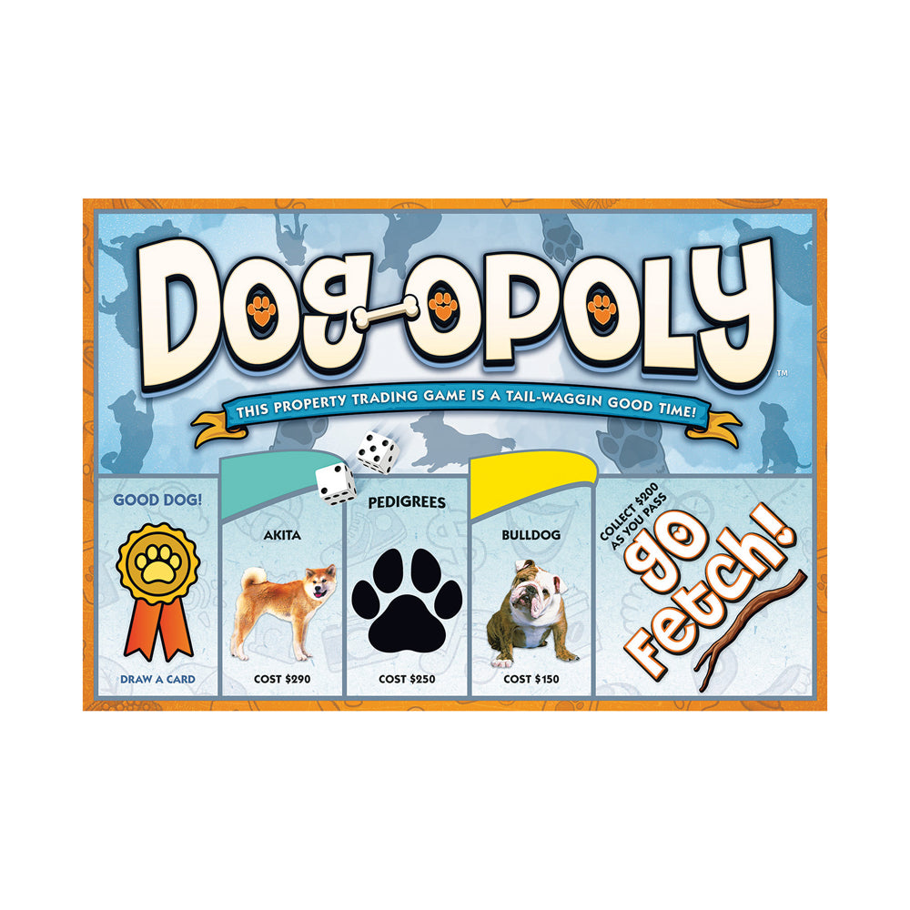 Dog-Opoly Monopoly-Style Board Game with Dog-Themed Play - Image 2