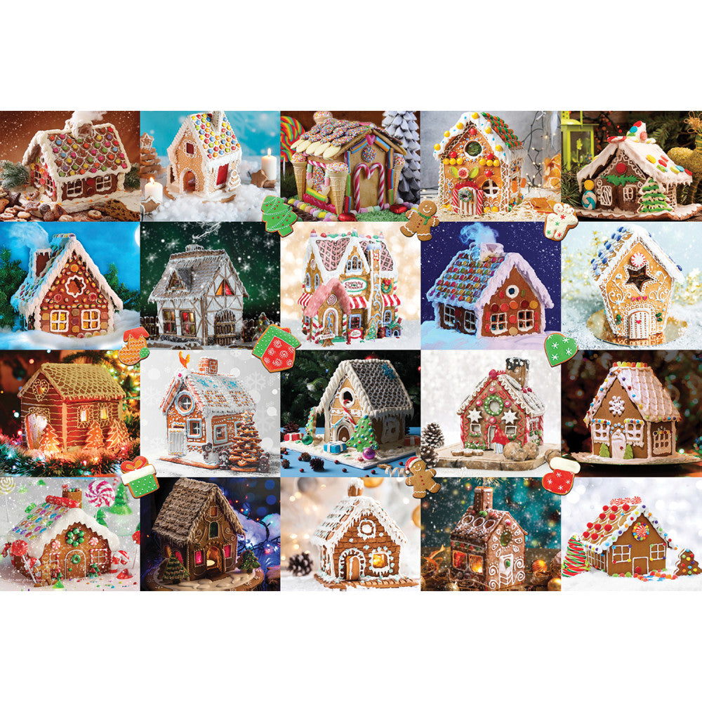 Eurographics Candy Christmas Gingerbread House Puzzle - 550 pc - Image 3