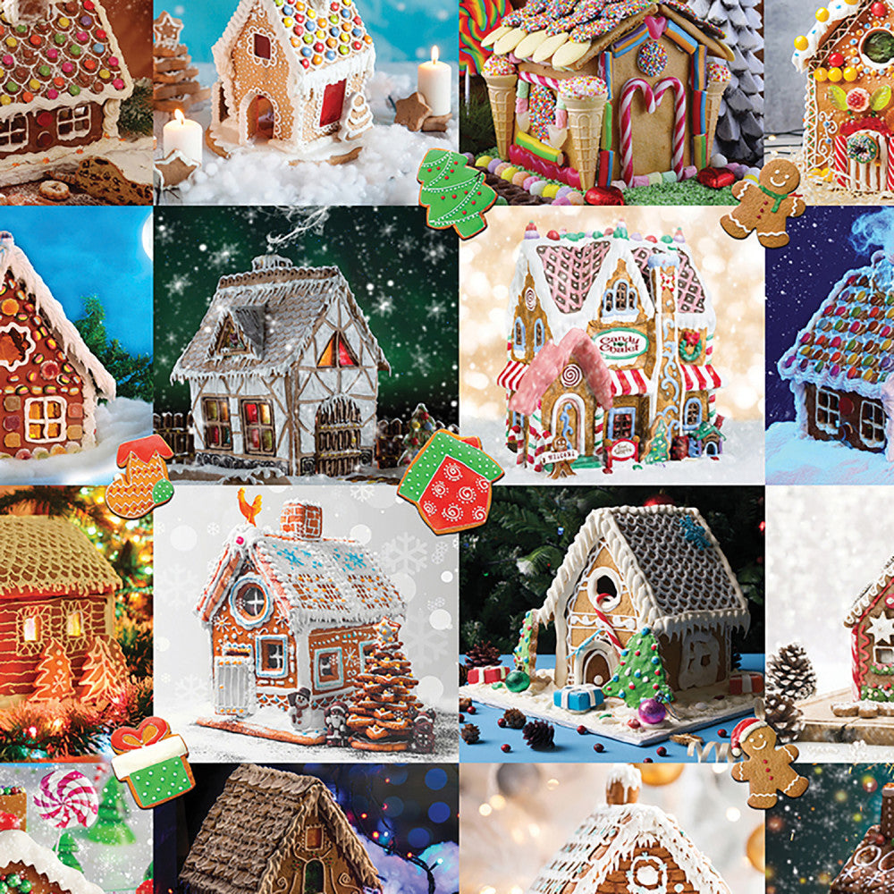 Eurographics Candy Christmas Gingerbread House Puzzle - 550 pc - Image 6