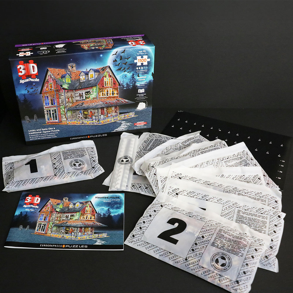 Eurographics Haunted House 3D Puzzle - 1100 pc - Image 6
