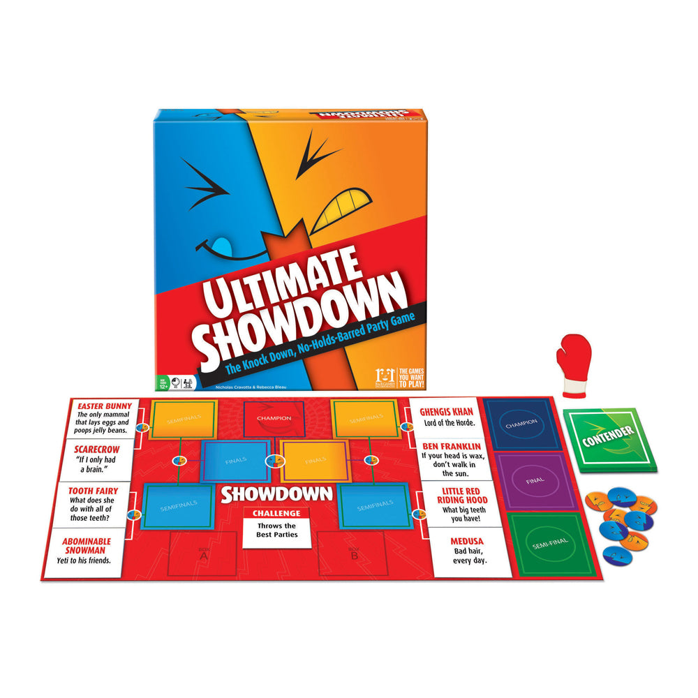 Alternative view of Ultimate Showdown Strategic Party Board Game