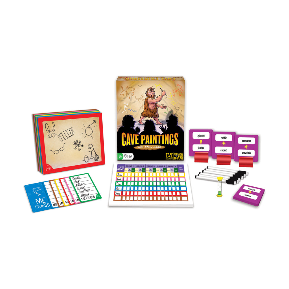Alternative view of Cave Paintings Strategy Drawing Game by R&R Games