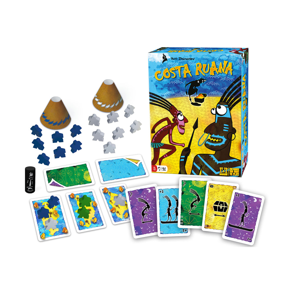 Alternative view of Costa Ruana Strategic Island Card Game