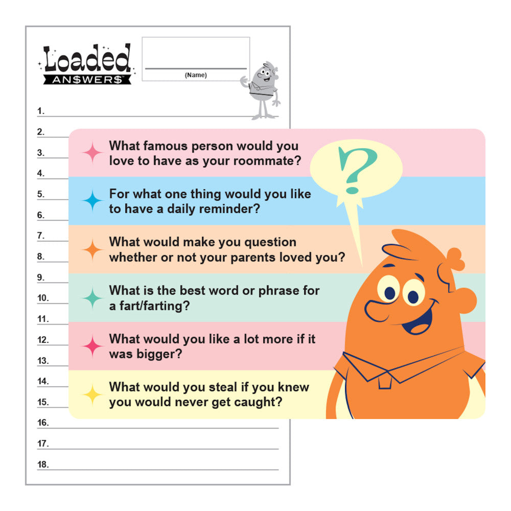 Loaded Answers Party Game - Creative Question and Answer Board Game - Image 3