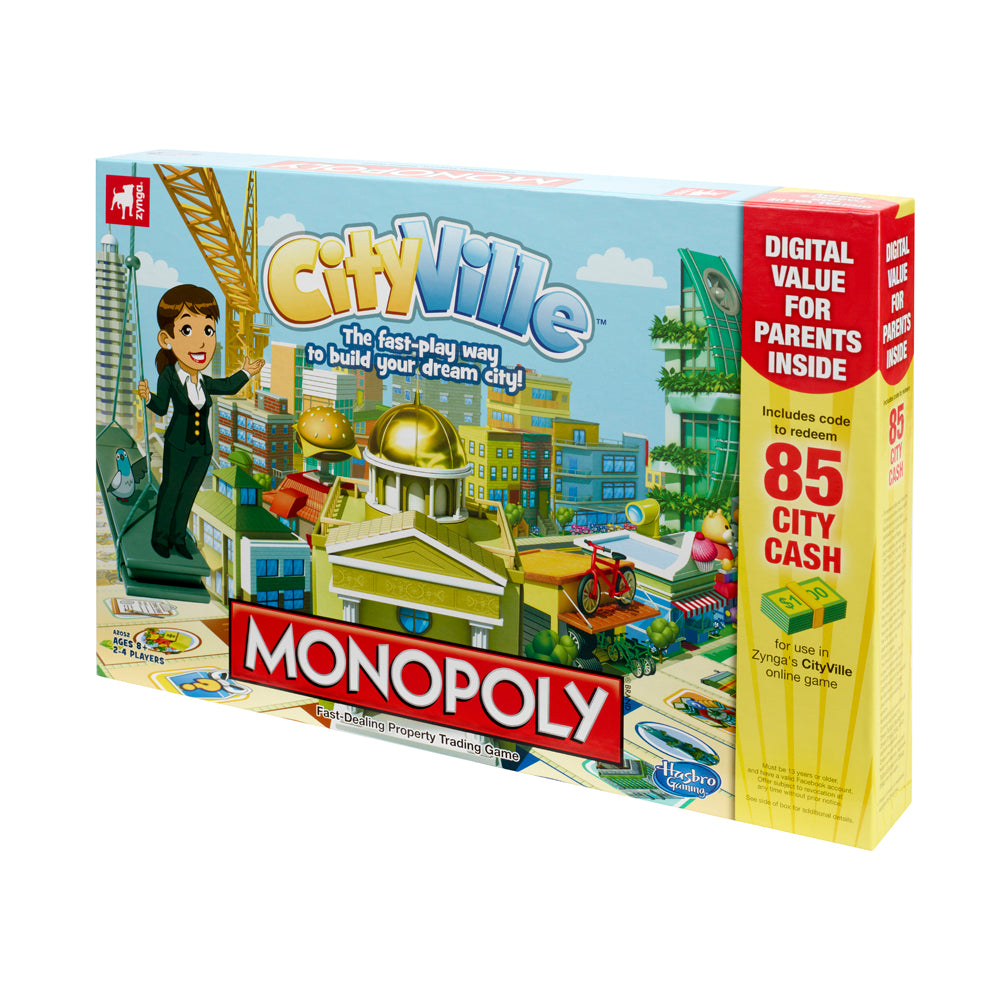 CityVille Monopoly Urban Development Board Game by Hasbro - Image 2