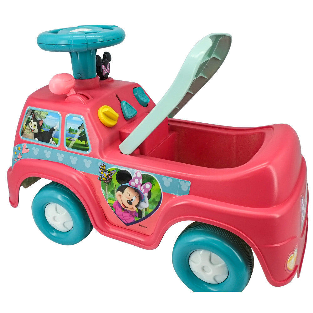 Alternative view of Kiddieland - My First Minnie Camper - Interactive Ride-On with Lights and Sounds