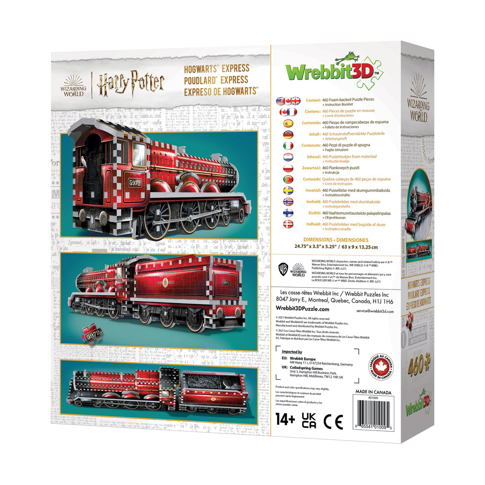 Wrebbit Harry Potter Hogwarts Express 3D Puzzle - 460 Pieces - Image 3