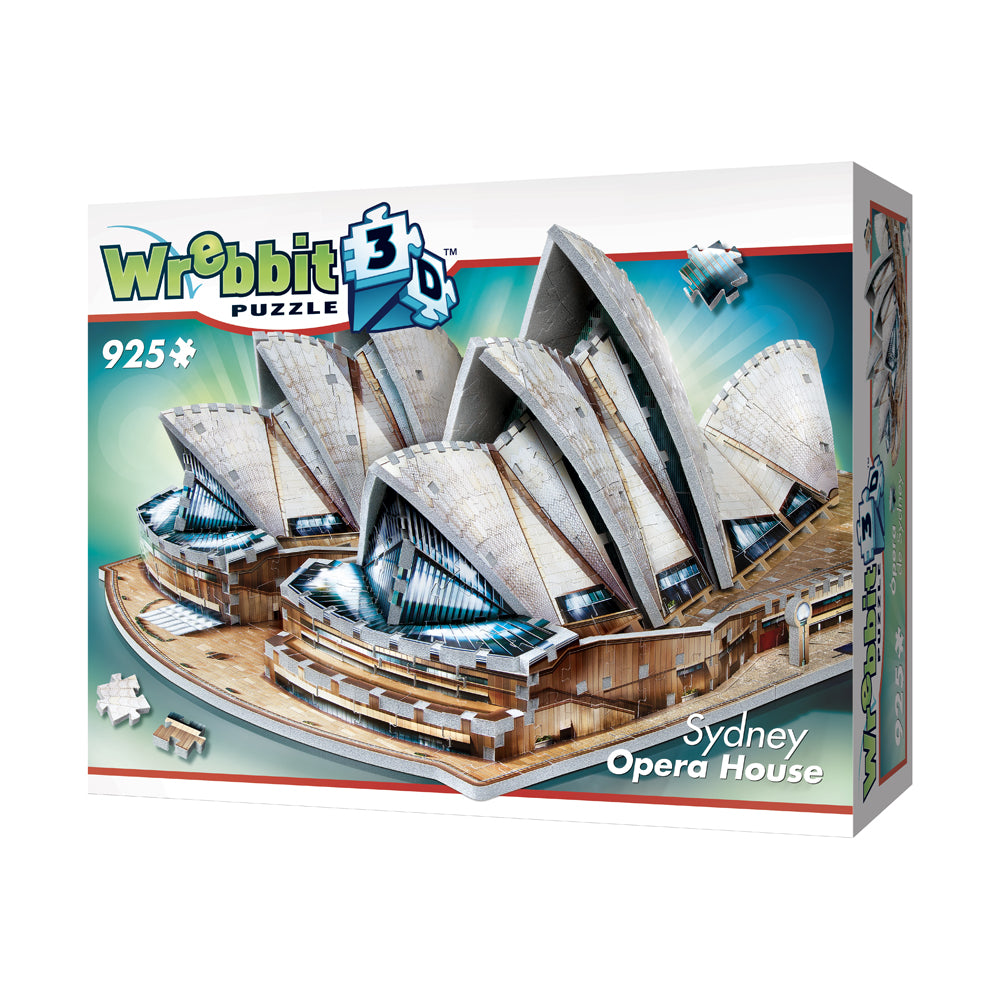 Alternative view of Wrebbit Sydney Opera House 3D Foam-Backed Puzzle - 925 pc