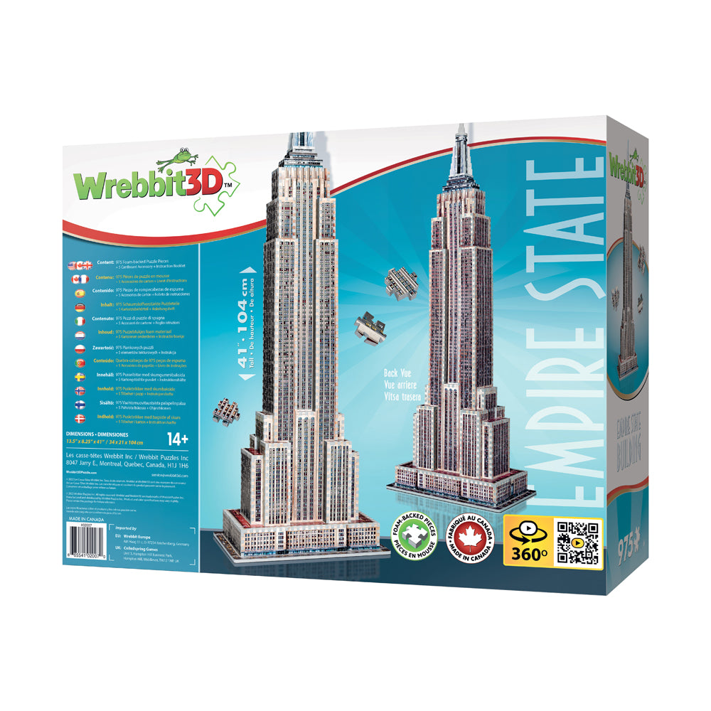 Wrebbit Empire State Building 3D Puzzle - 975 pc - Image 3