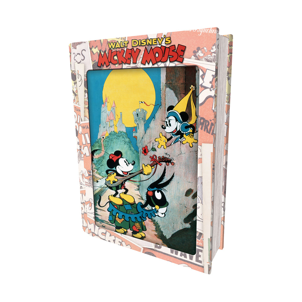 Alternative view of Disney Mickey Mouse 'Ye Olden Days' 3D Lenticular Puzzle - 300 pc