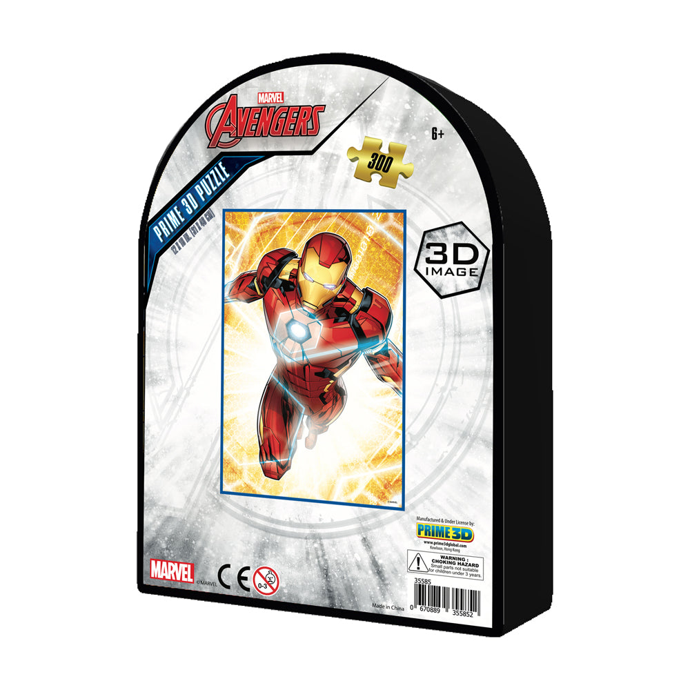 Marvel Avengers Iron Man 3D Lenticular Puzzle - 300 pc - Image 3