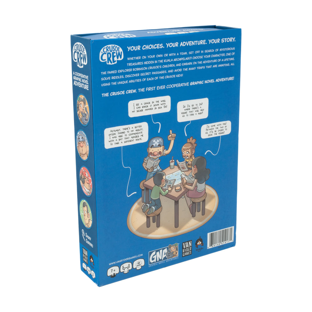 Alternative view of The Crusoe Crew 4-Player Graphic Novel Adventure Set
