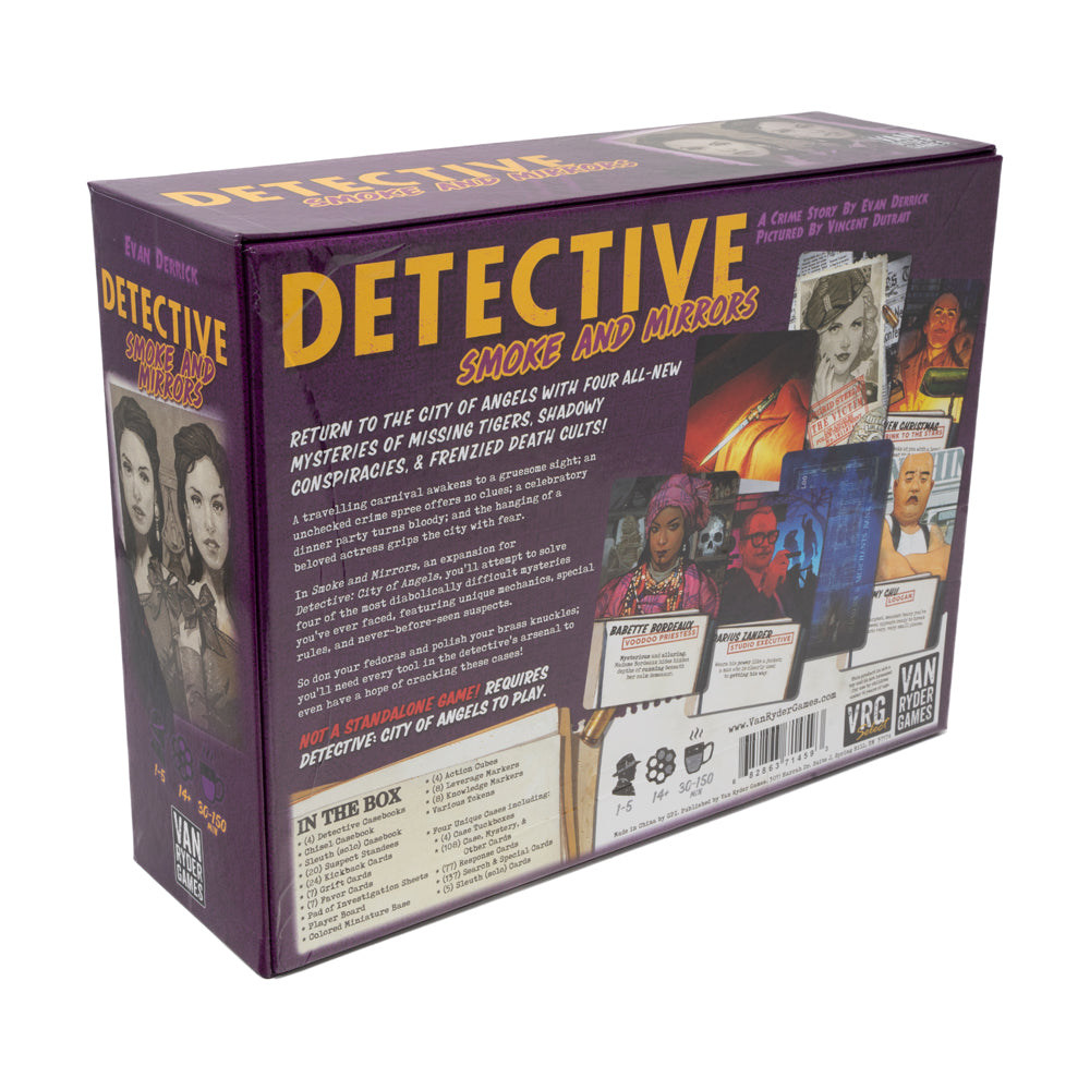 Detective: City of Angels - Smoke and Mirrors Expansion Board Game - Image 3