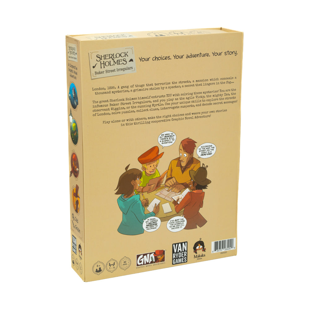 Alternative view of Sherlock Holmes: Baker Street Irregulars Cooperative Mystery Game